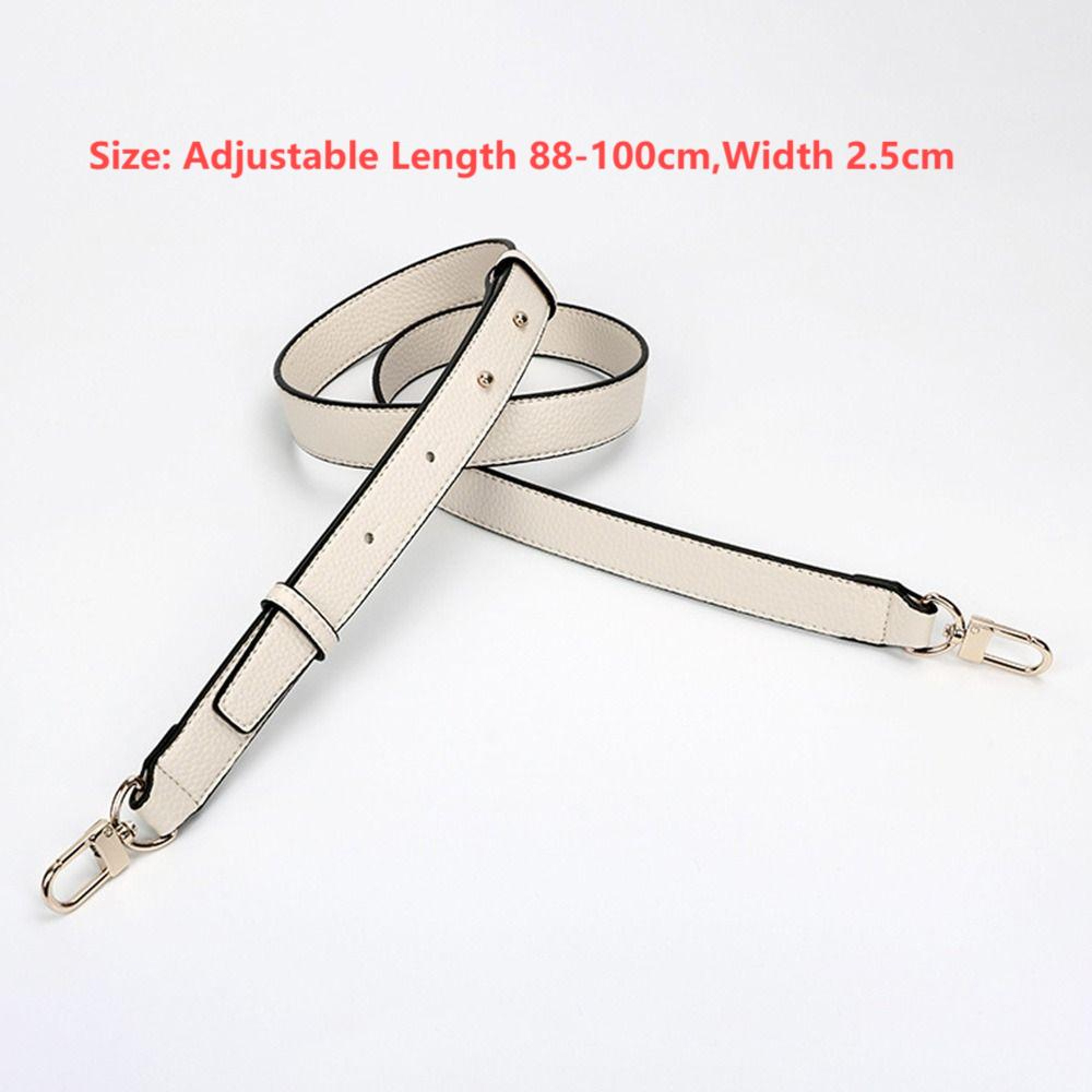 High-quality Genuine Leather Handbag Strap, Shoulder Crossbody Bag Strap, Wide Shoulder Strap Replacement – view 4