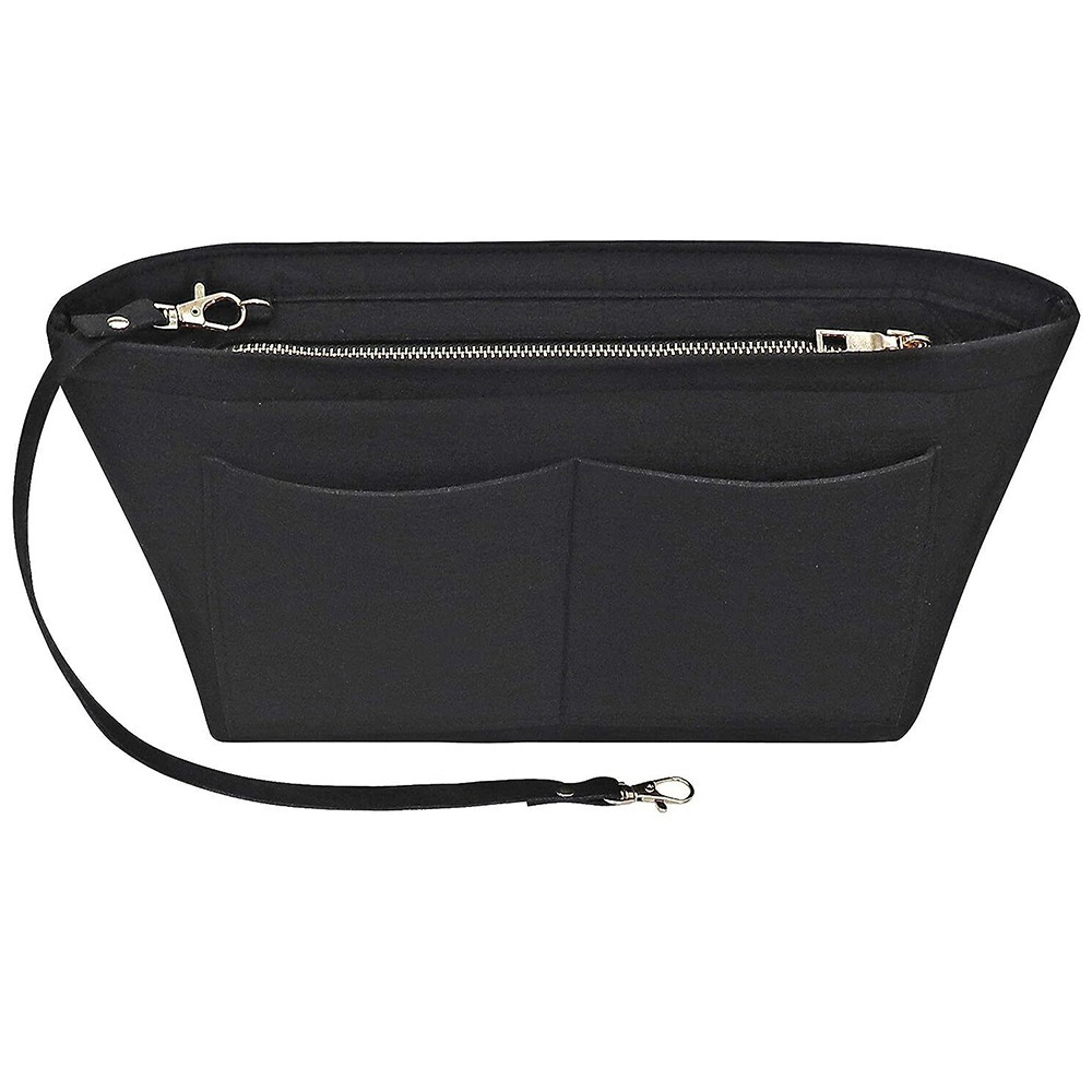Portable Travel Organizer Handbag Felt Bag Tote Cosmetic Bags Insert Liner Purse Pouch for Women Storage – view 11