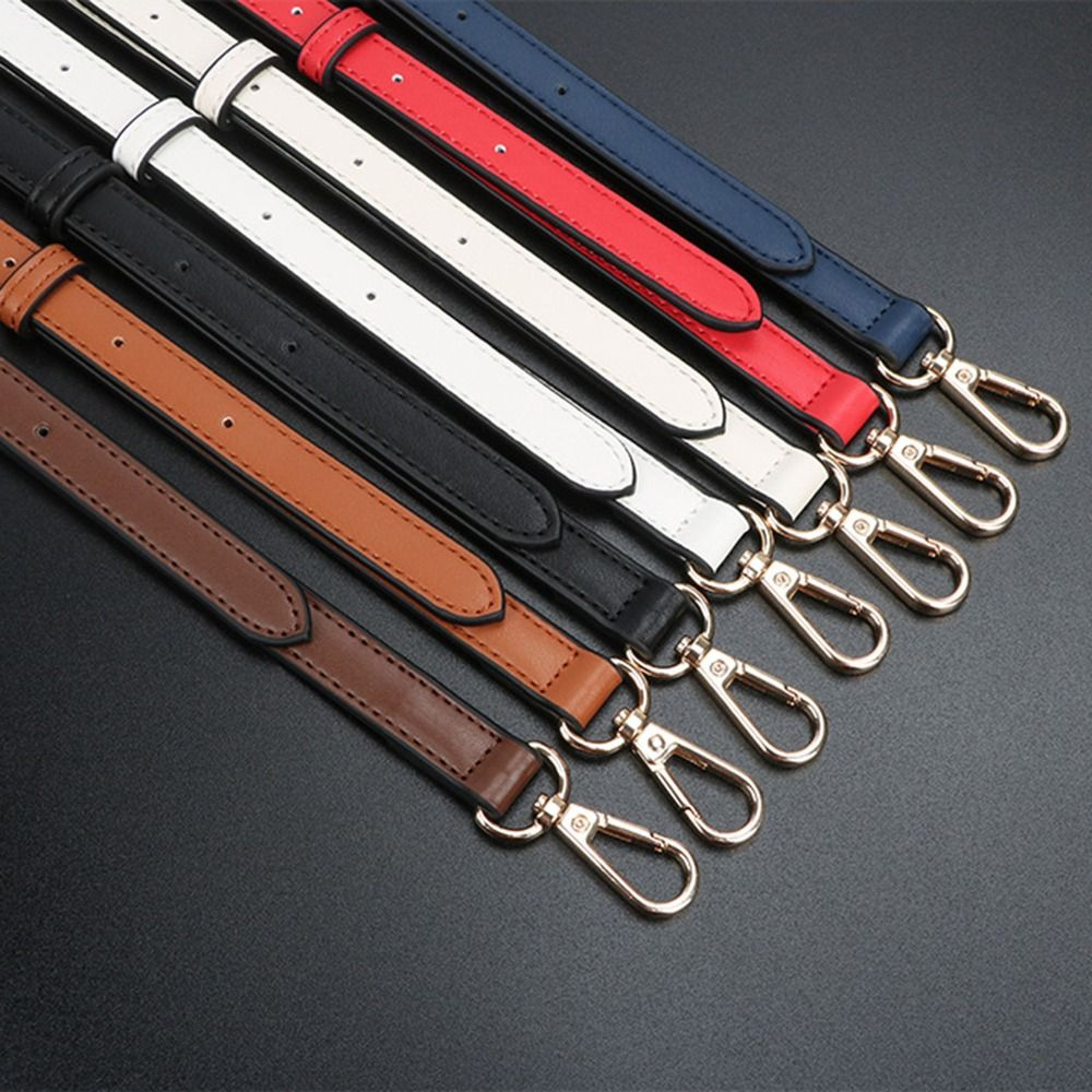 Genuine Leather Bag Strap, Handbag Crossbody Strap, Durable Belt Replacement Shoulder Strap – view 1