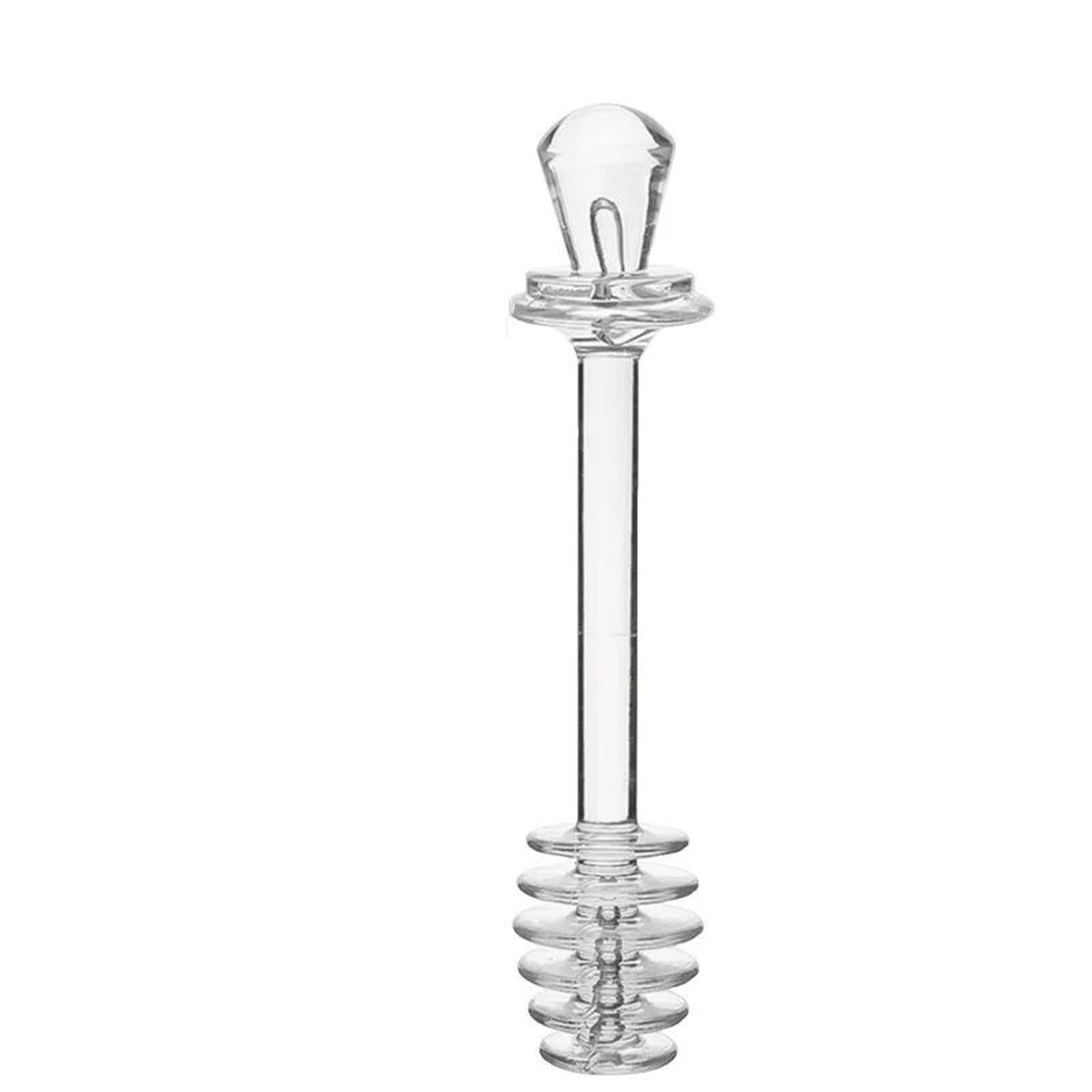Transparent Honey Stick Glass Stirring Stick For Honey Coffee Milk Tea And Jam 6