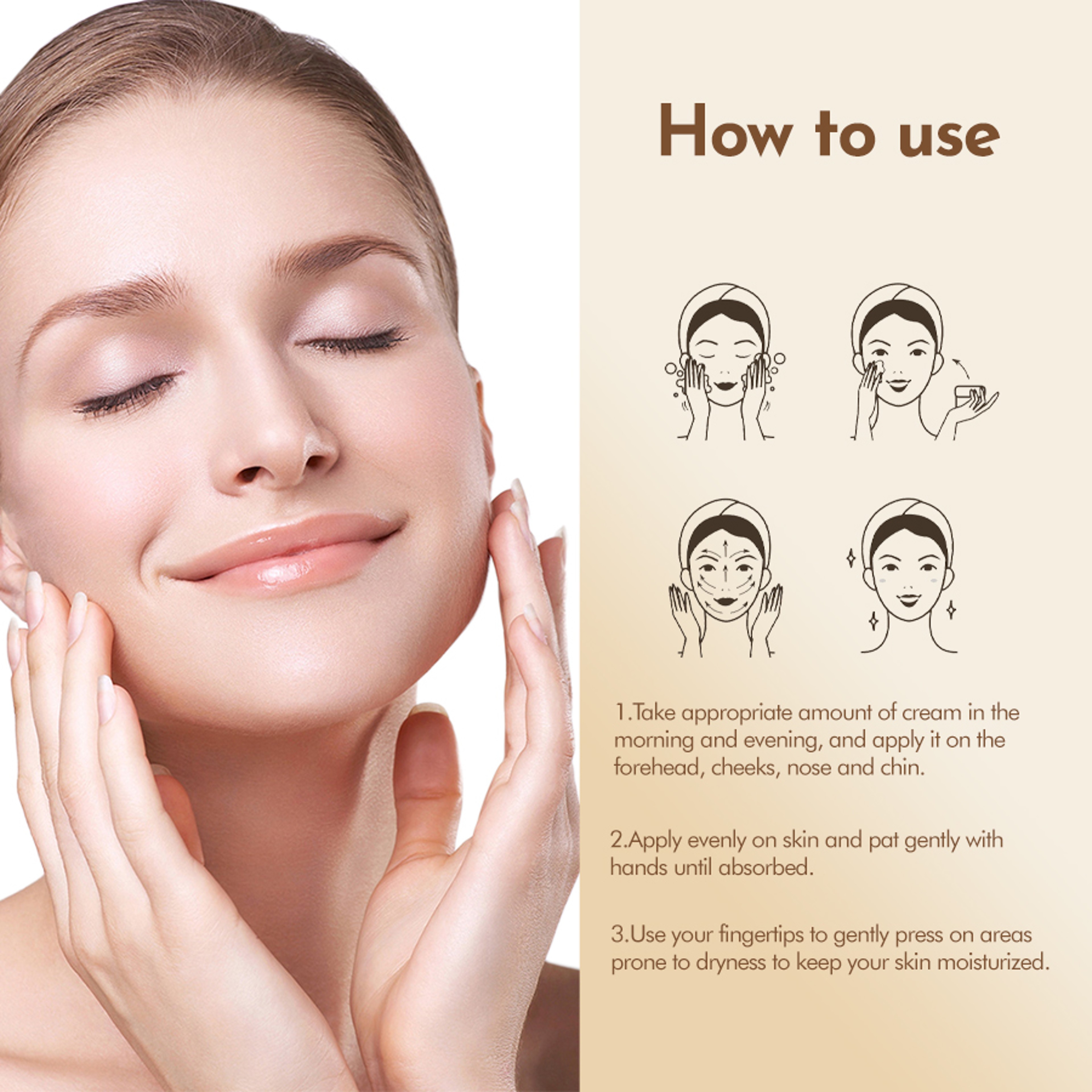 Advanced Snail Mucin Anti-Aging Repair Cream Nourishing Facial Cream for Skin Barrier Improvement – view 6