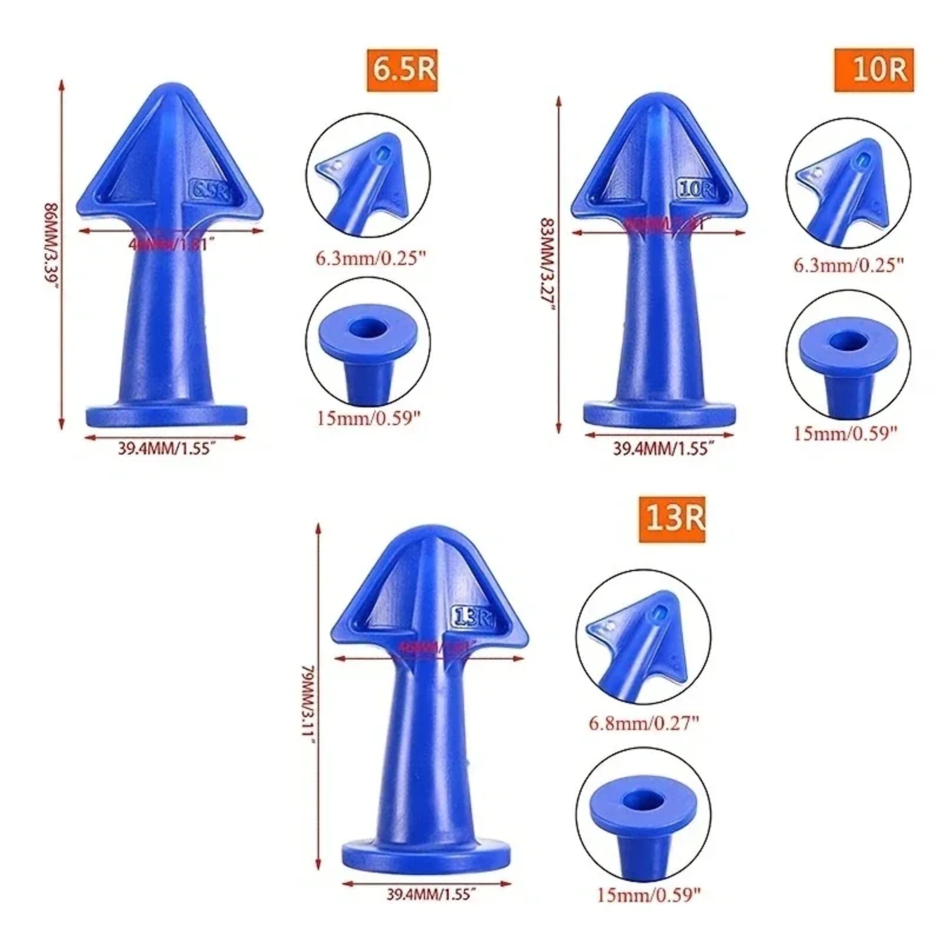 Green Silicone Caulking Tool Kit Nozzles For Kitchen Bathroom Window Sealant 1