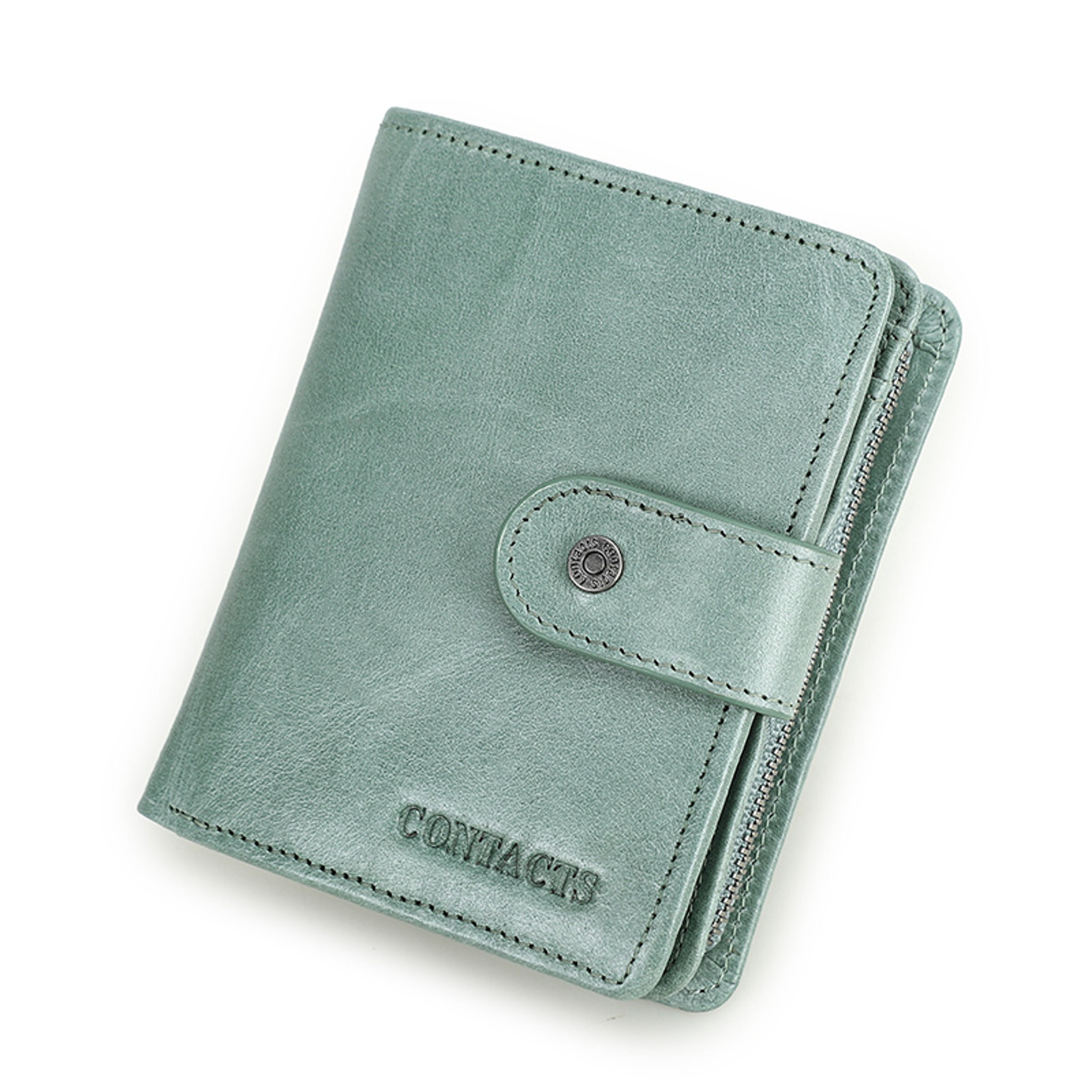 Premium Genuine Leather RFID Wallet For Men With Coin Pocket Card Holder 5