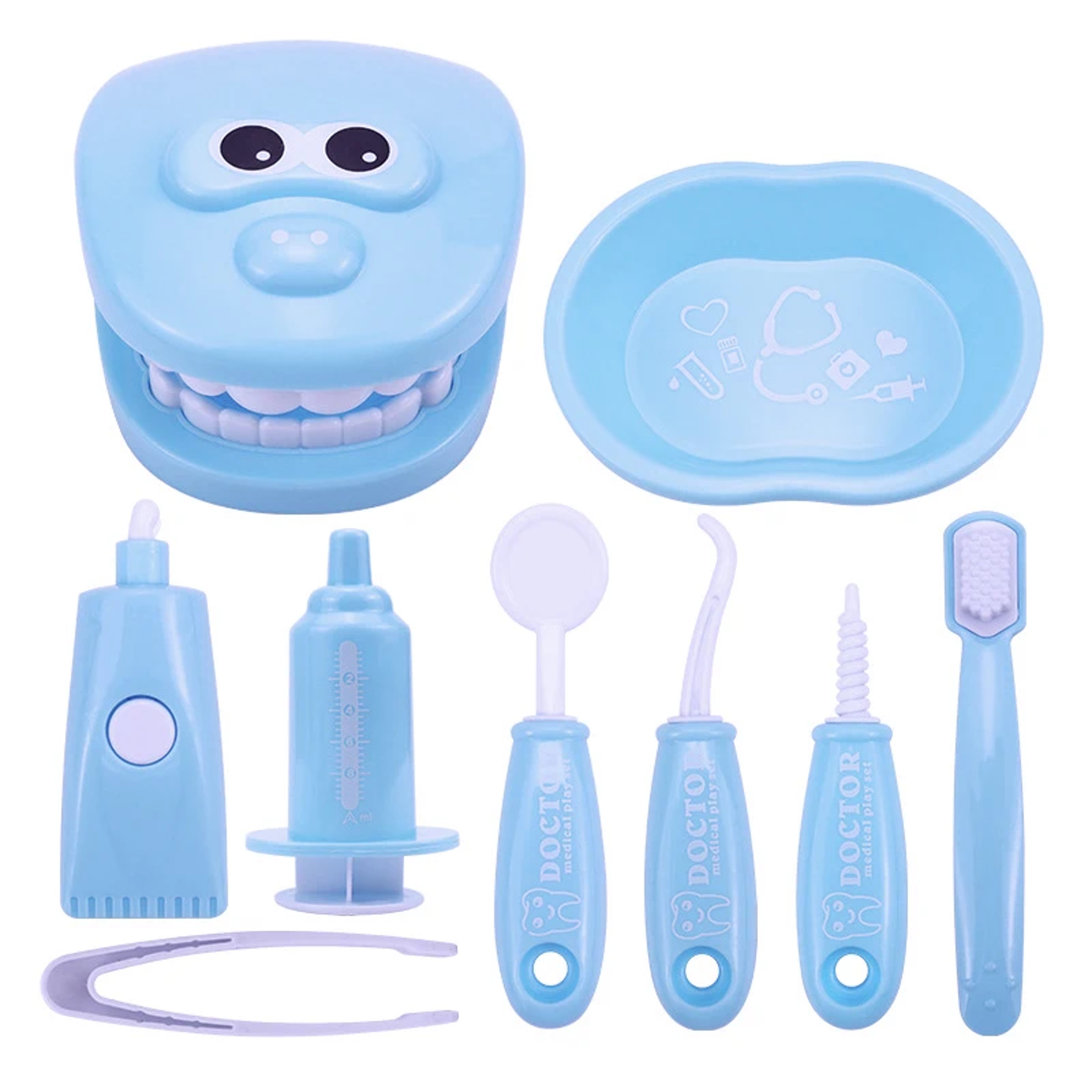 Montessori Early Learning Role Play Set for Kids Tooth Brushing Doctor Kit – view 8
