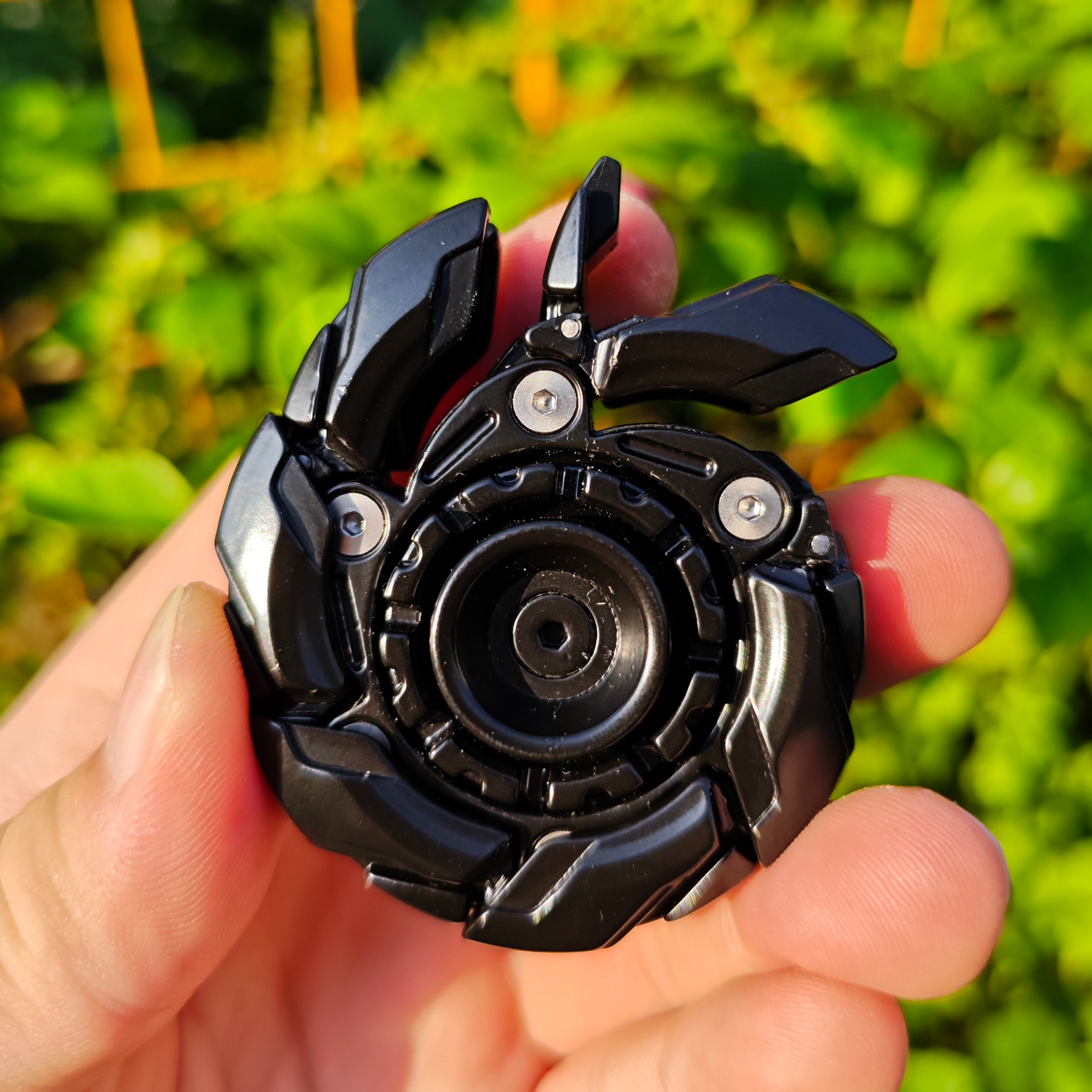 Magnetic Fidget Spinner Armor Stress Relief Toy for Adults, Metal Spinning Top for Focus Relaxation – view 11
