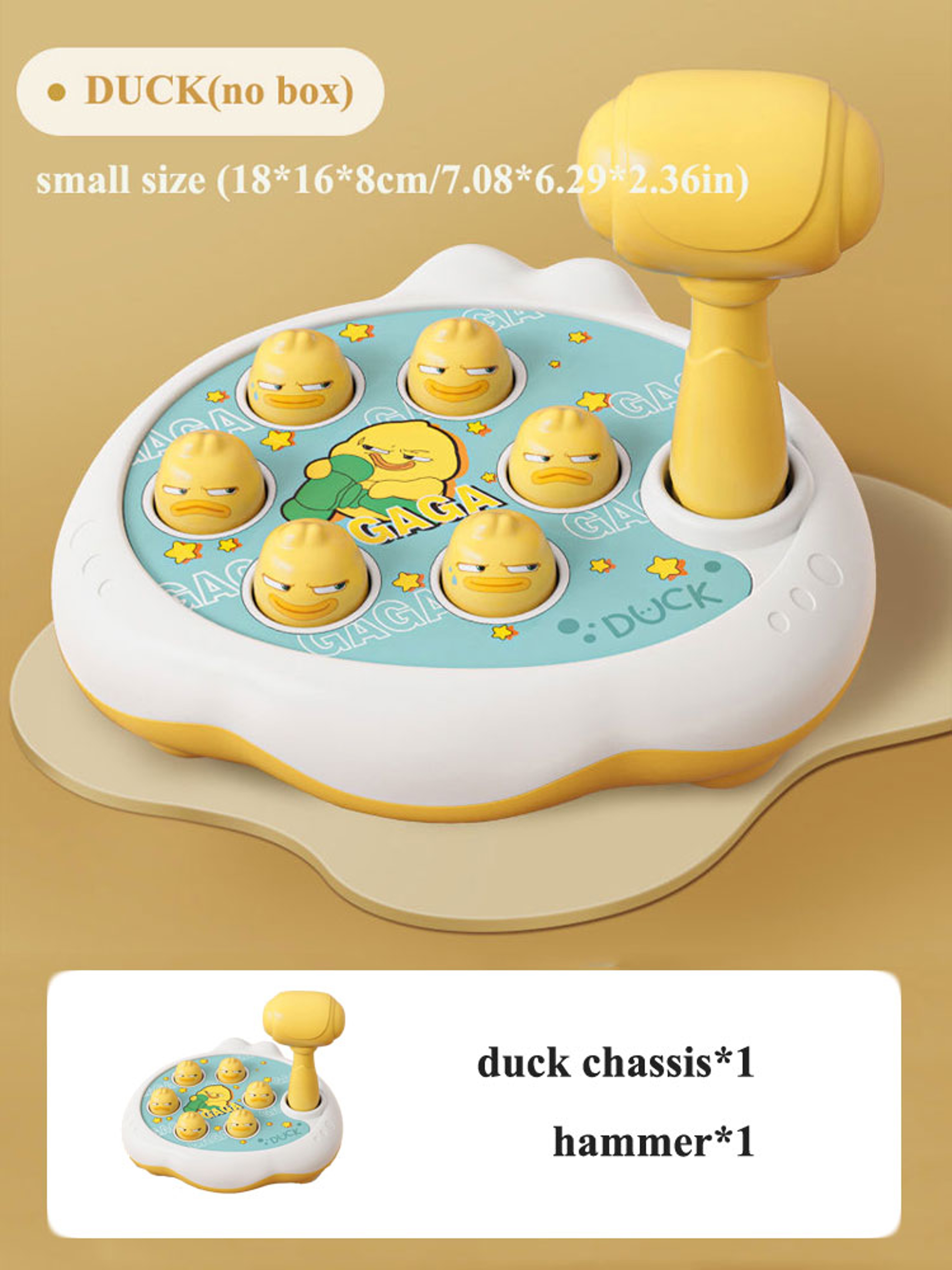 Montessori Educational Puzzle Toy for Toddlers with Hammer Learning Game for Boys Girls – view 8