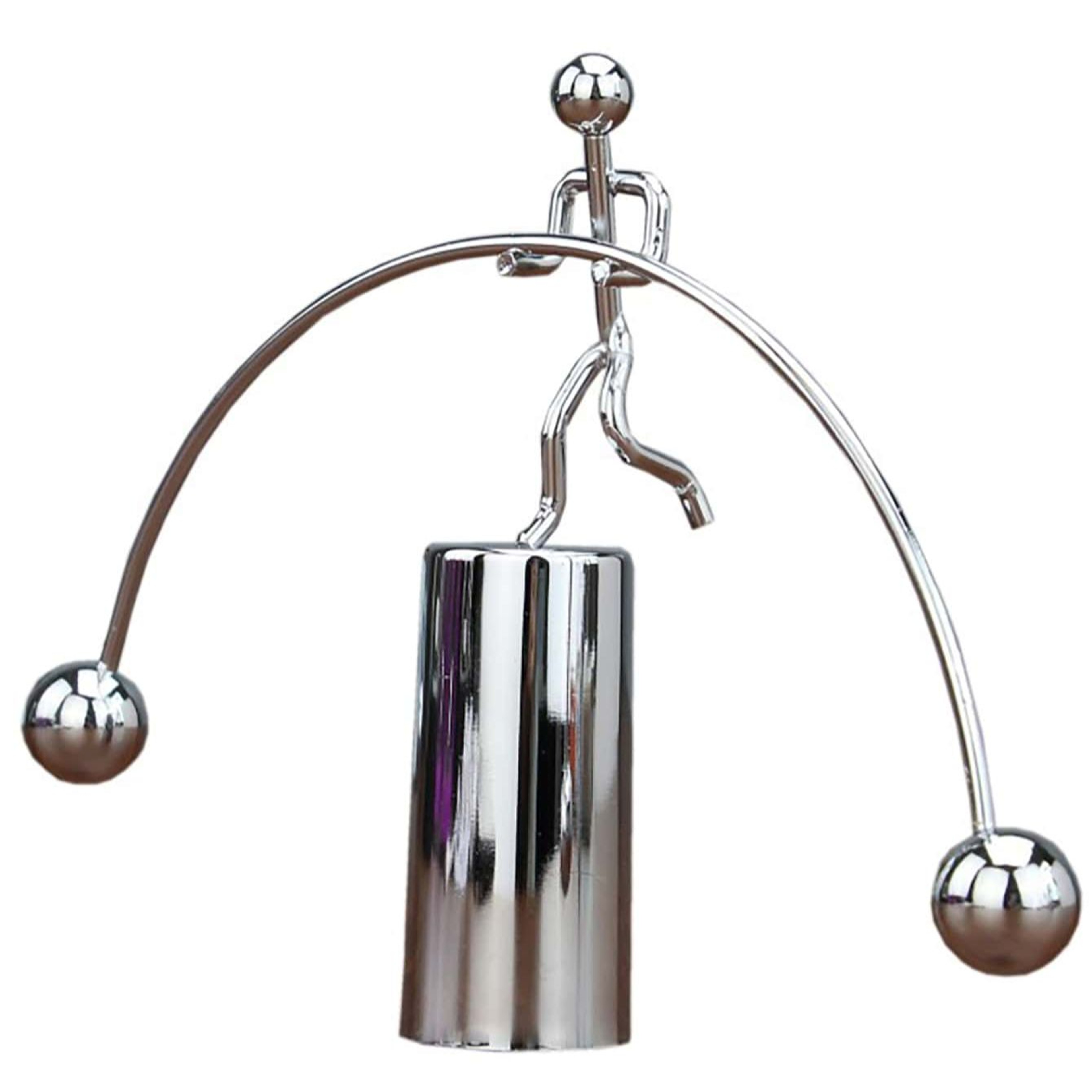 Creative Balance Ball Swing Weightlifting Small Iron Man Fun Tumbler Decoration – view 4