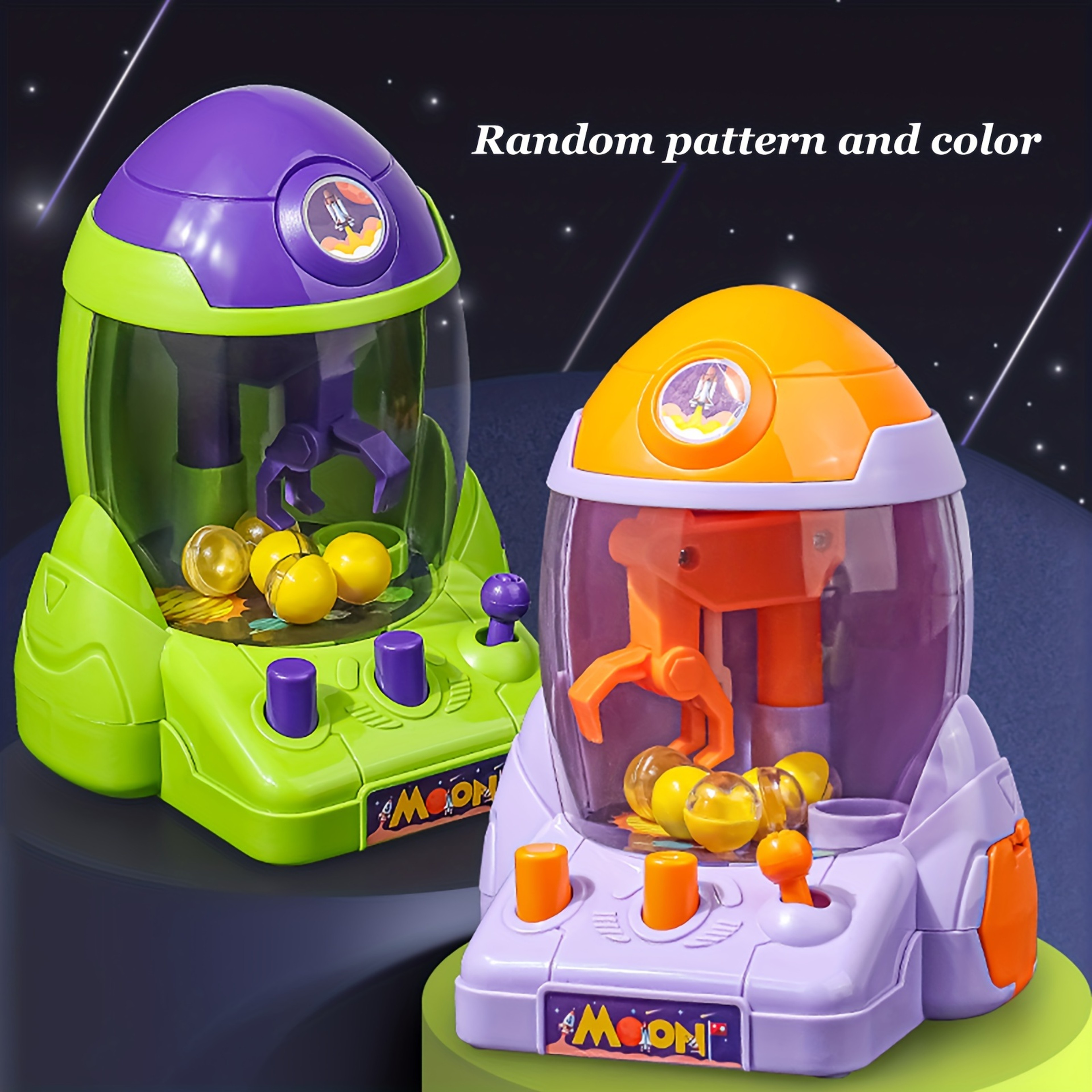 Space Rocket Crawler Toy Multi-Function Ball Pincer Egg Twister for Halloween and Christmas Gifts – view 1