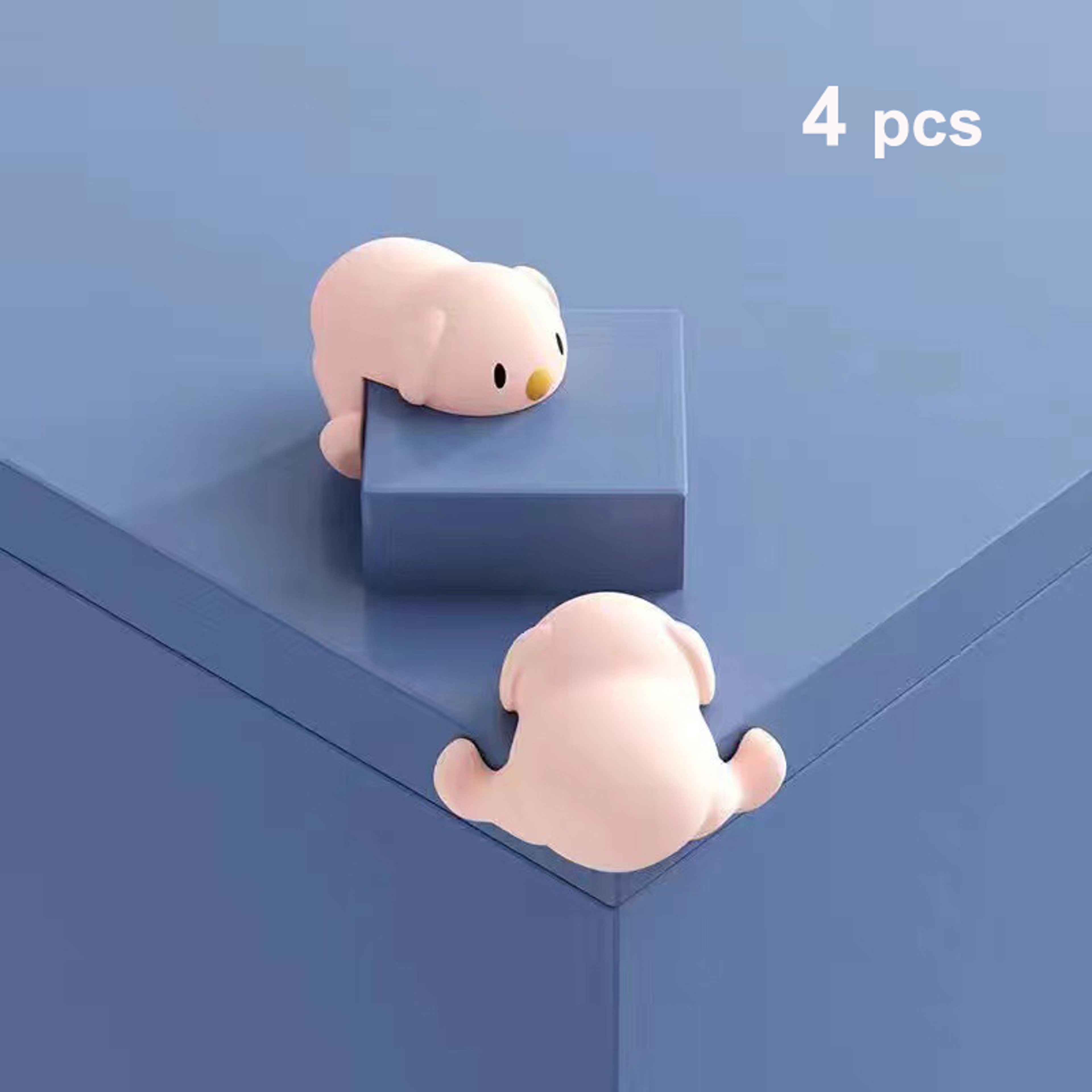 Silicone Protection Edge Cover For Furniture Baby Safety Puppy Table Corner Protector For Kids 6