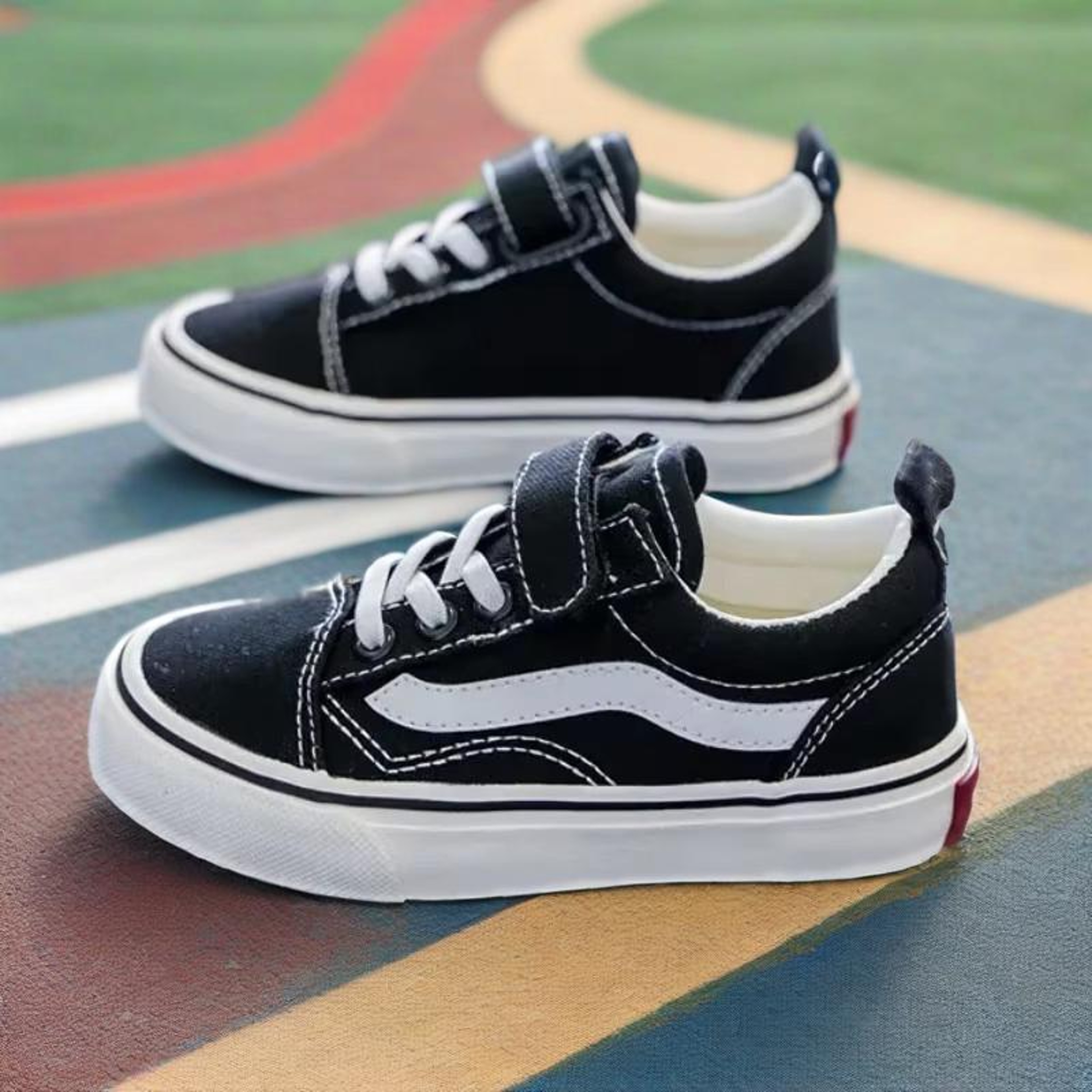 Fashionable Canvas Shoes For Kids Teen Boys And Girls Soft Sport Running Sneakers 4