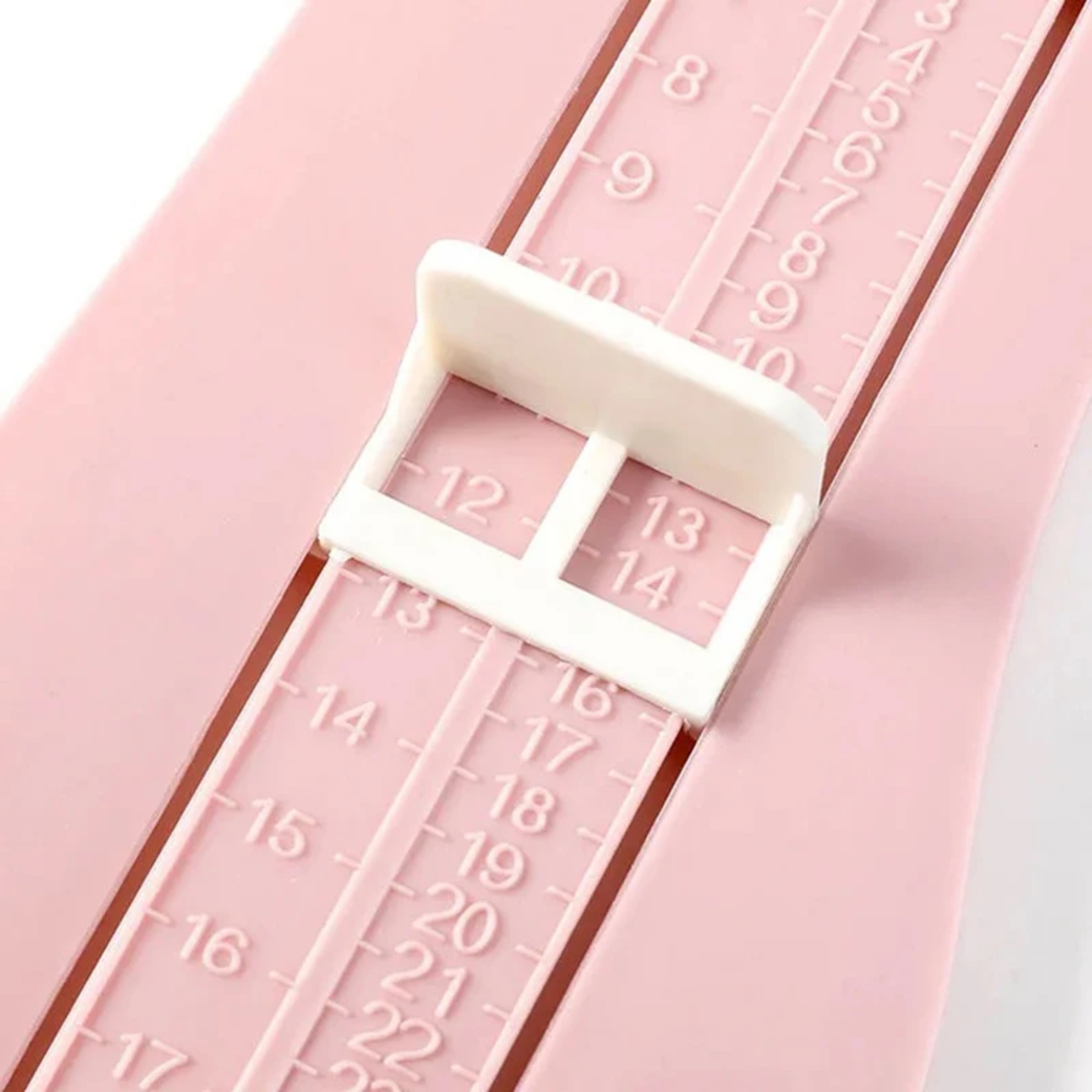 Foot Length Measuring Ruler Fittings, Baby Boy Girl Shoe Size Gauge – view 2
