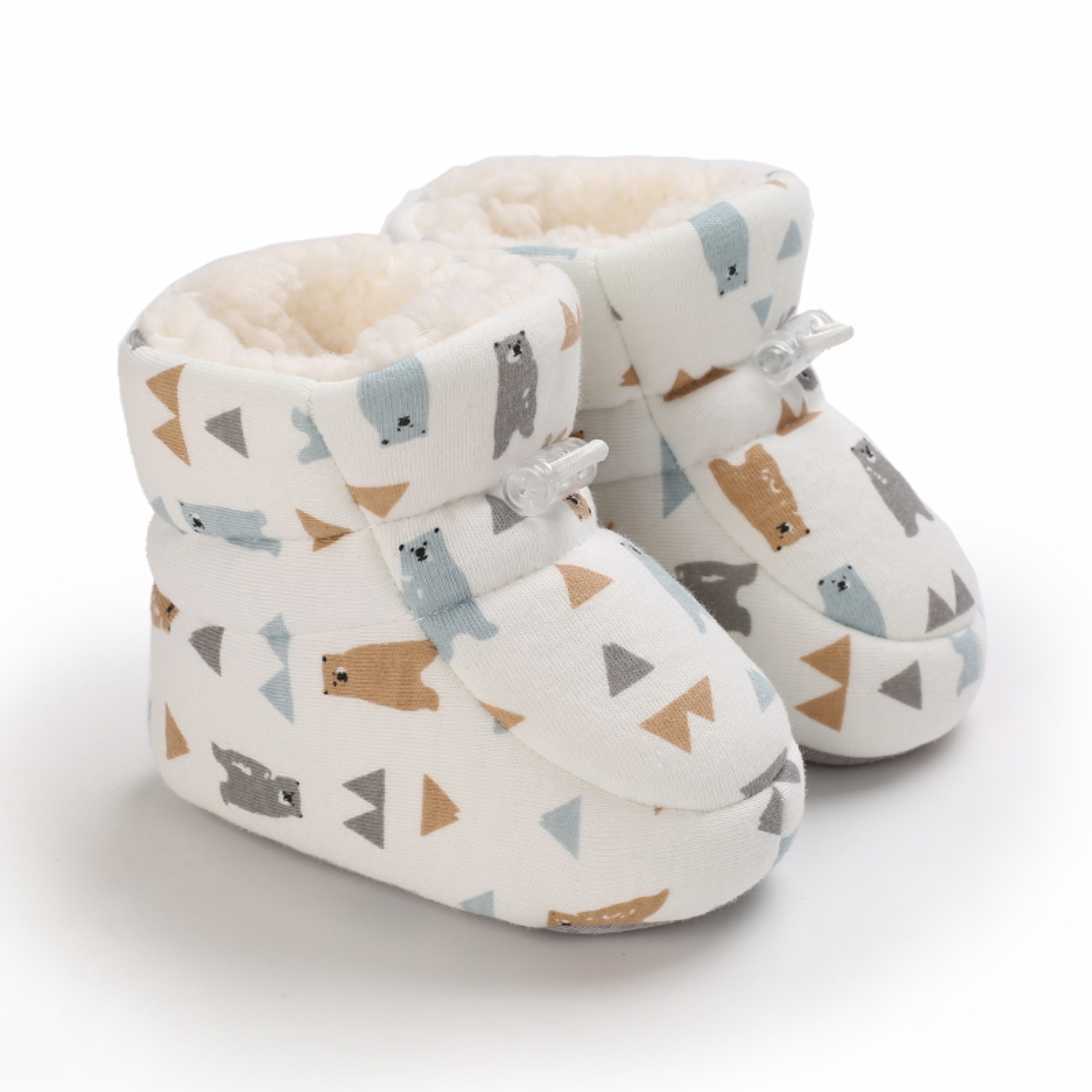 Newborn Winter Snow Boots Boys And Girls Soft Warm Cartoon Printed Baby Fashion Boots 8