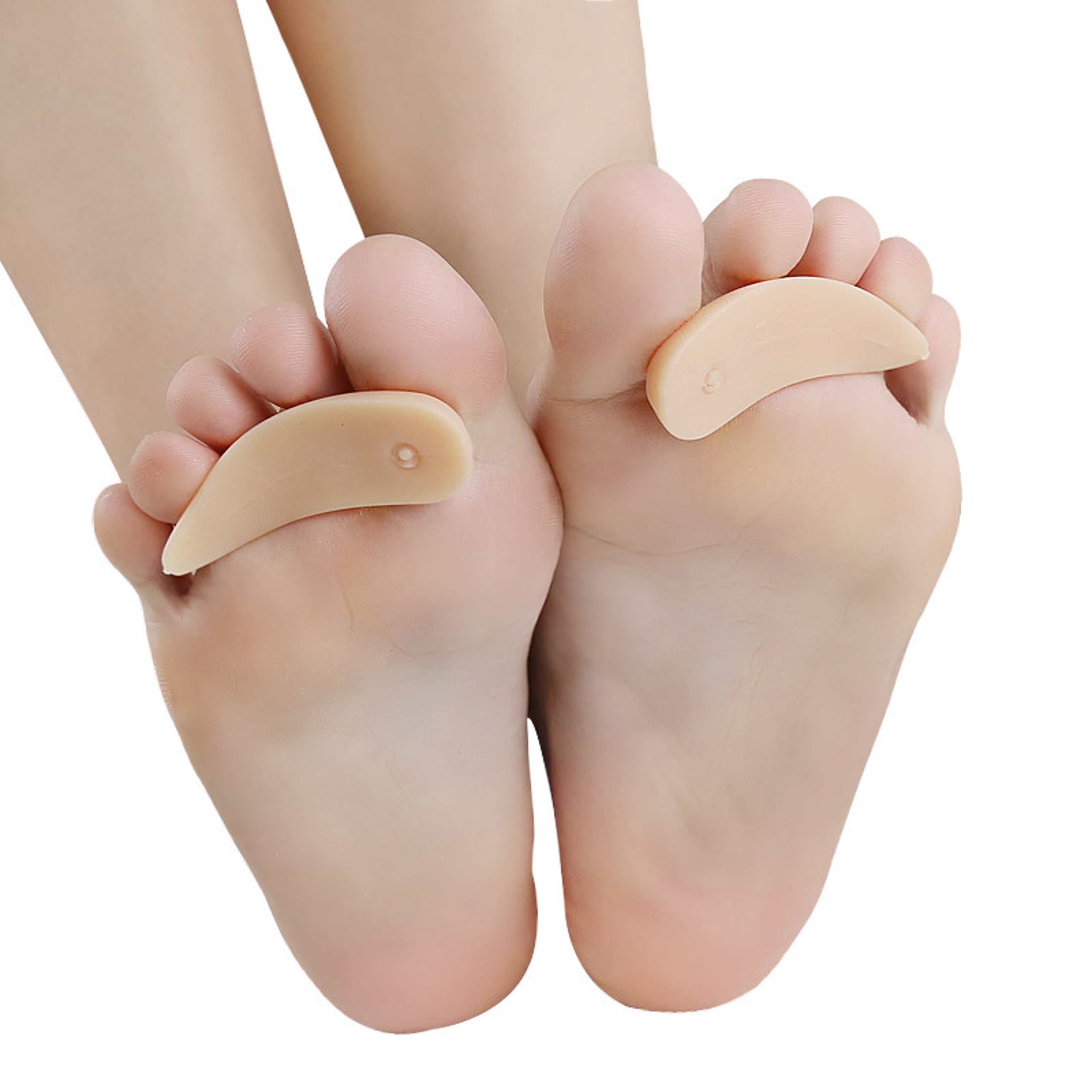 Feet Care Protector Gel Toe Orthopedic Silicone Toe Separator Finger Bunion Hallux Valgus Corrector 2