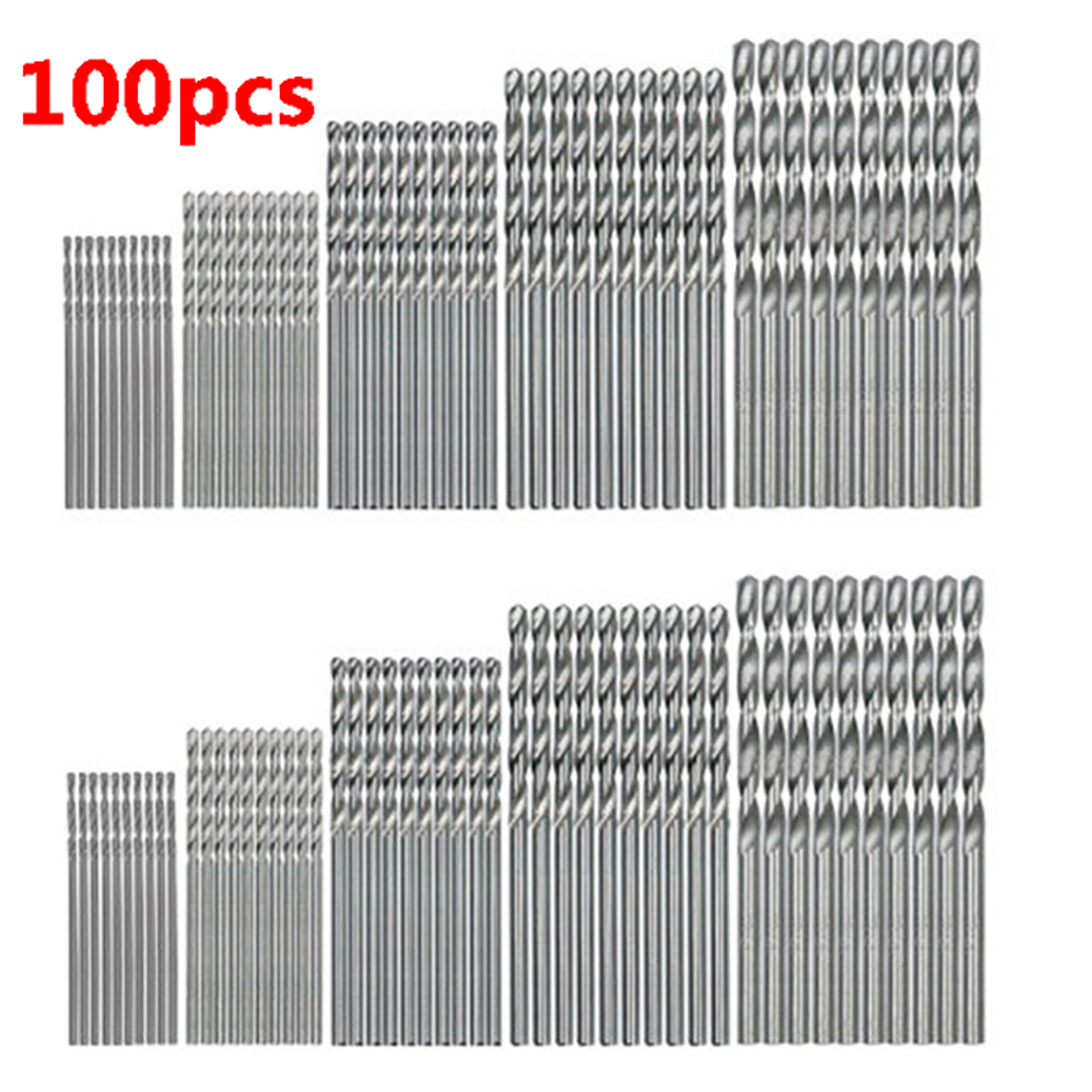 Titanium Plated Highspeed Steel Titanium Coated Drill Bits Set For Metal Wood Aluminum Drilling Too 0
