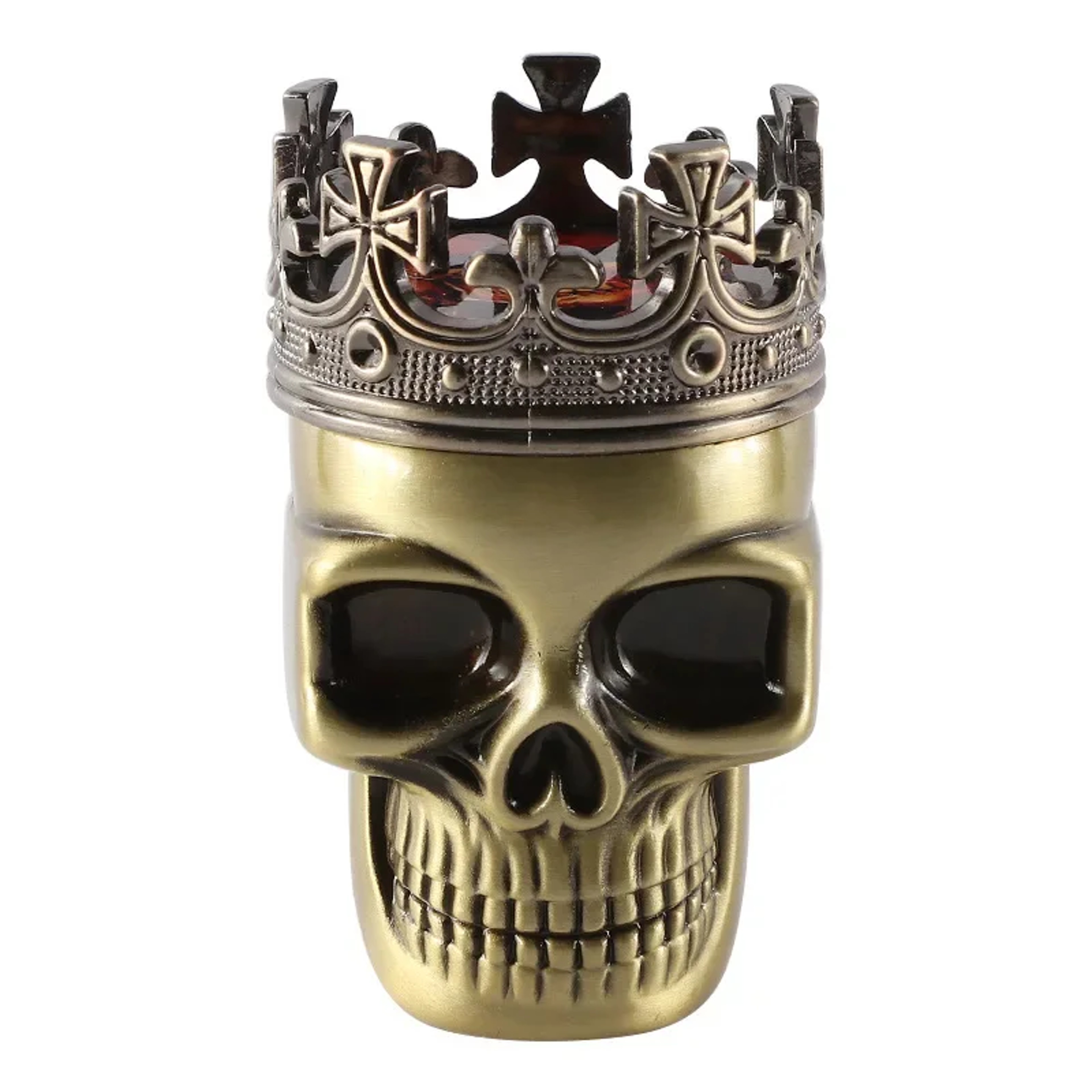 Skull Mode Herb Grinder Pipe – Tobacco Smoking Pipe, Gift Idea for Hookah Lovers – view 8