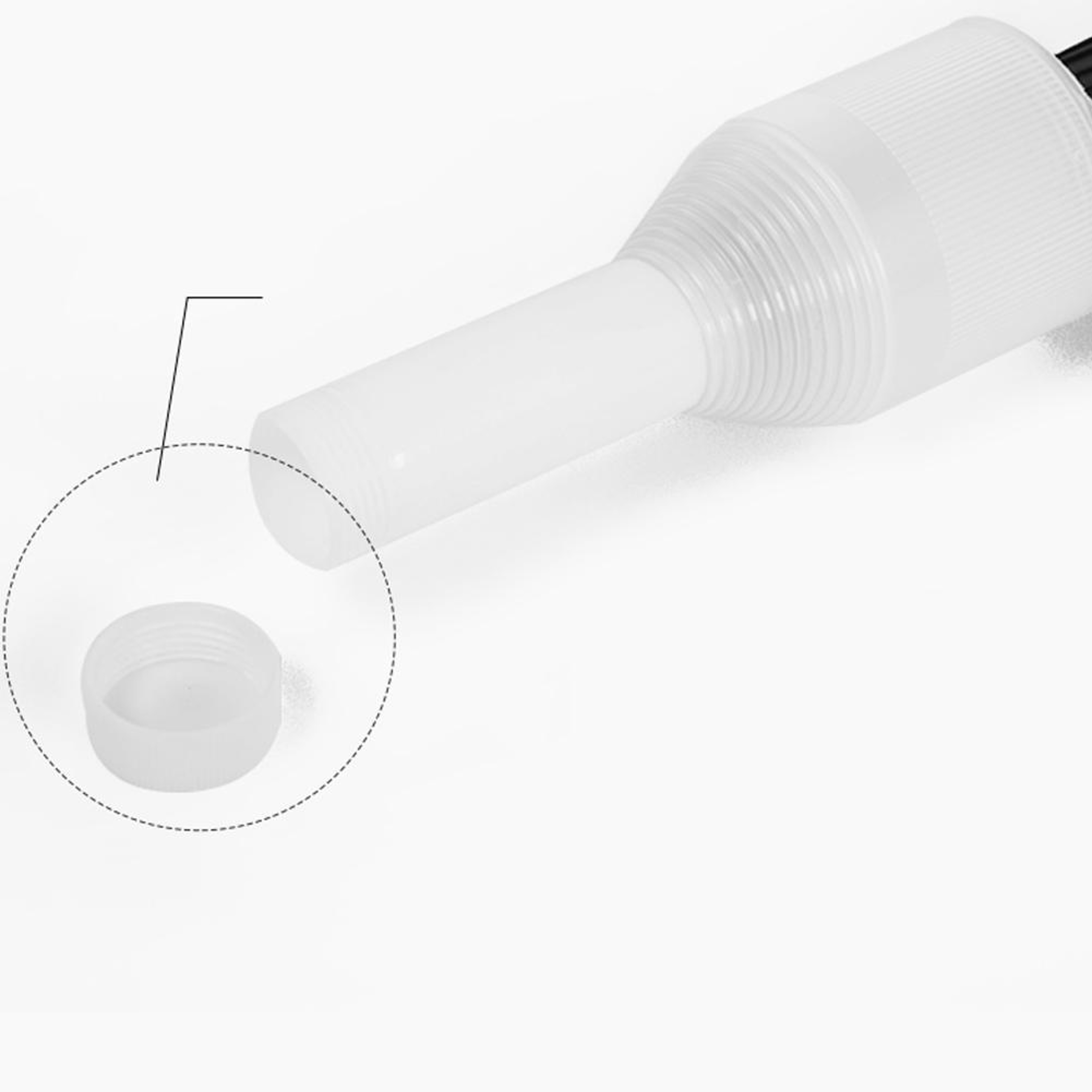 Umbrella Waterproof Sleeve, Transparent Telescopic Cover, Non-Drip Retractable Umbrella Protection – view 3