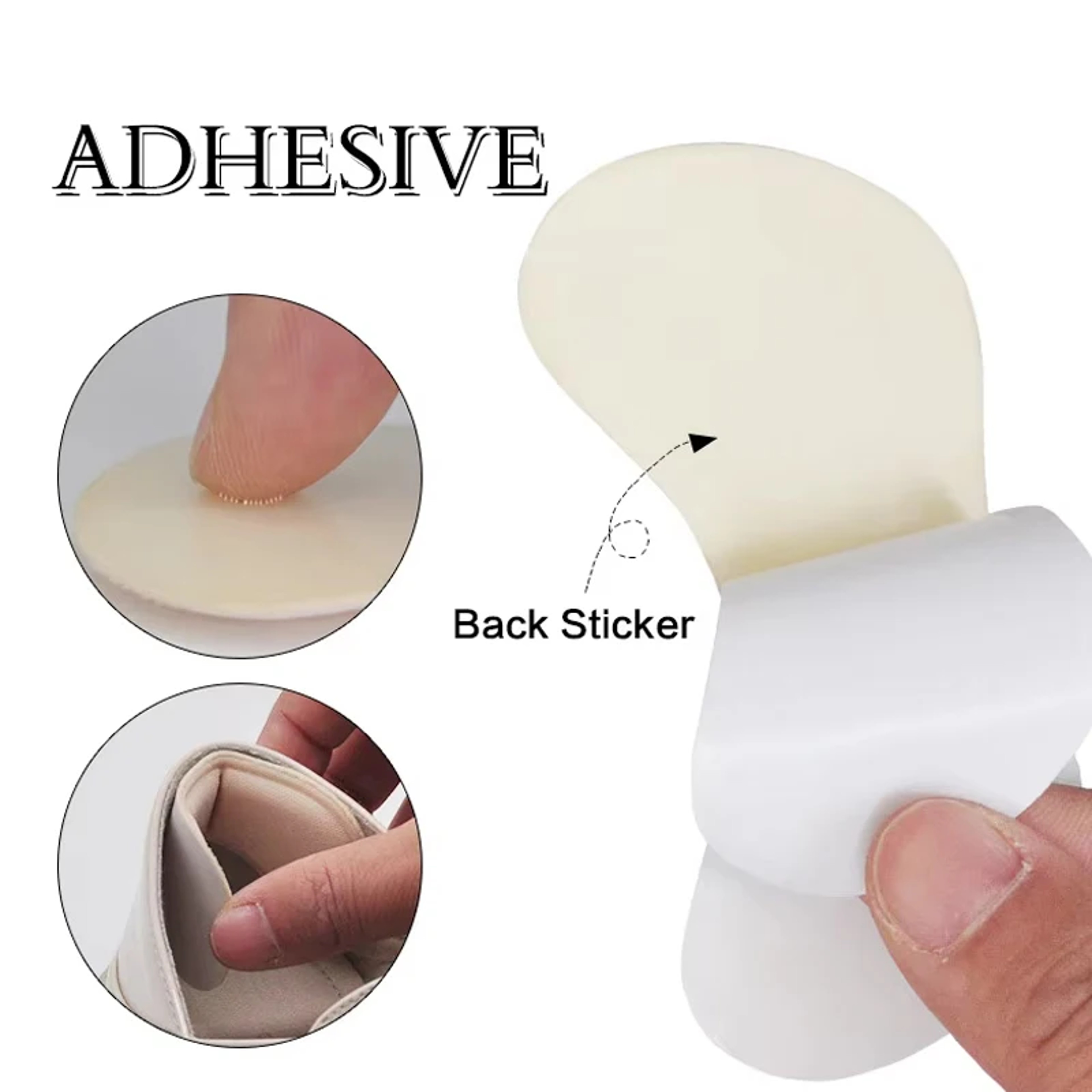 Adjustable Heel Protector Antiwear Insoles Patch For Sport Shoes 1