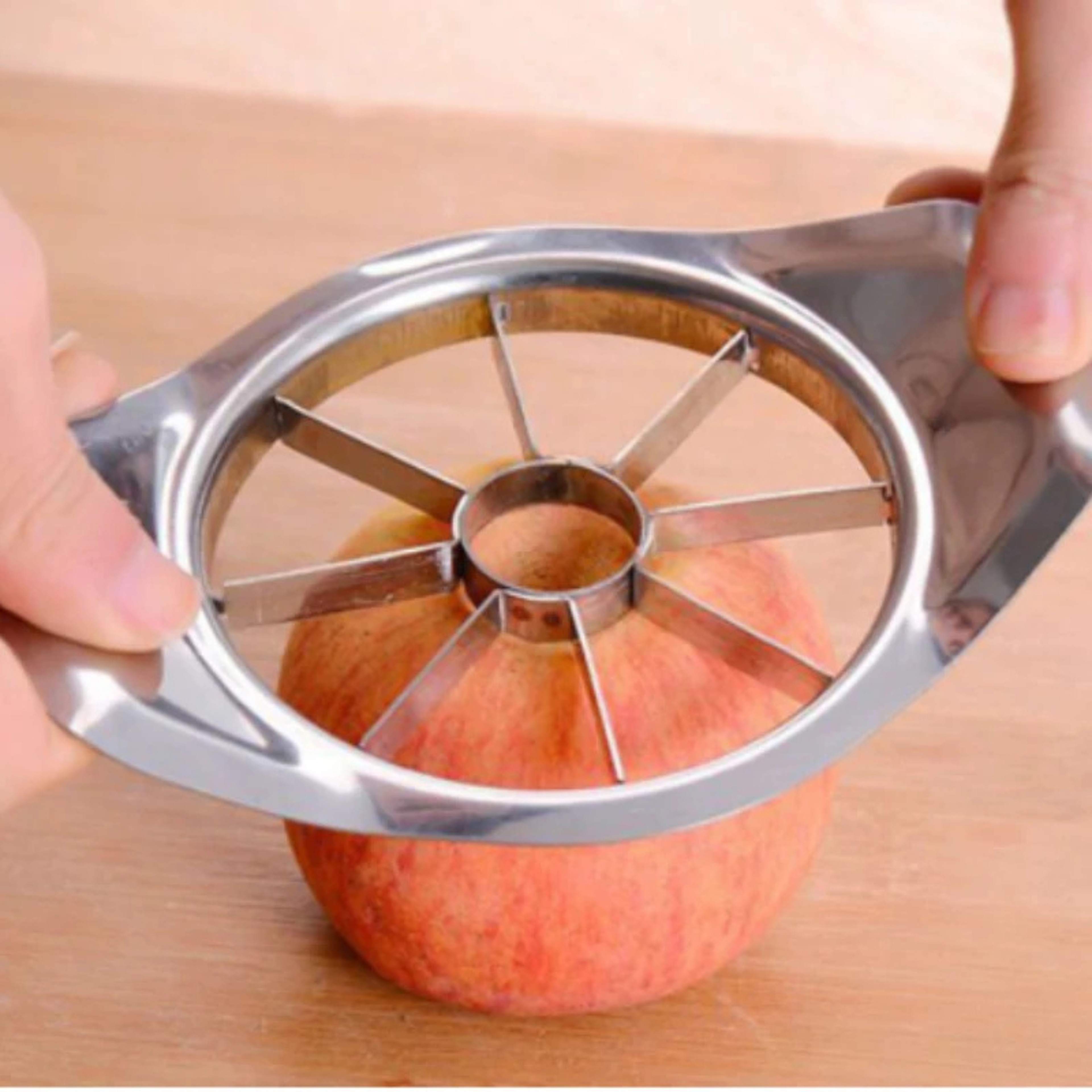 Stainless Steel Apple Cutter With Comfort Handle Divider Kitchen Gadgets Fruit Vegetable Tools 0