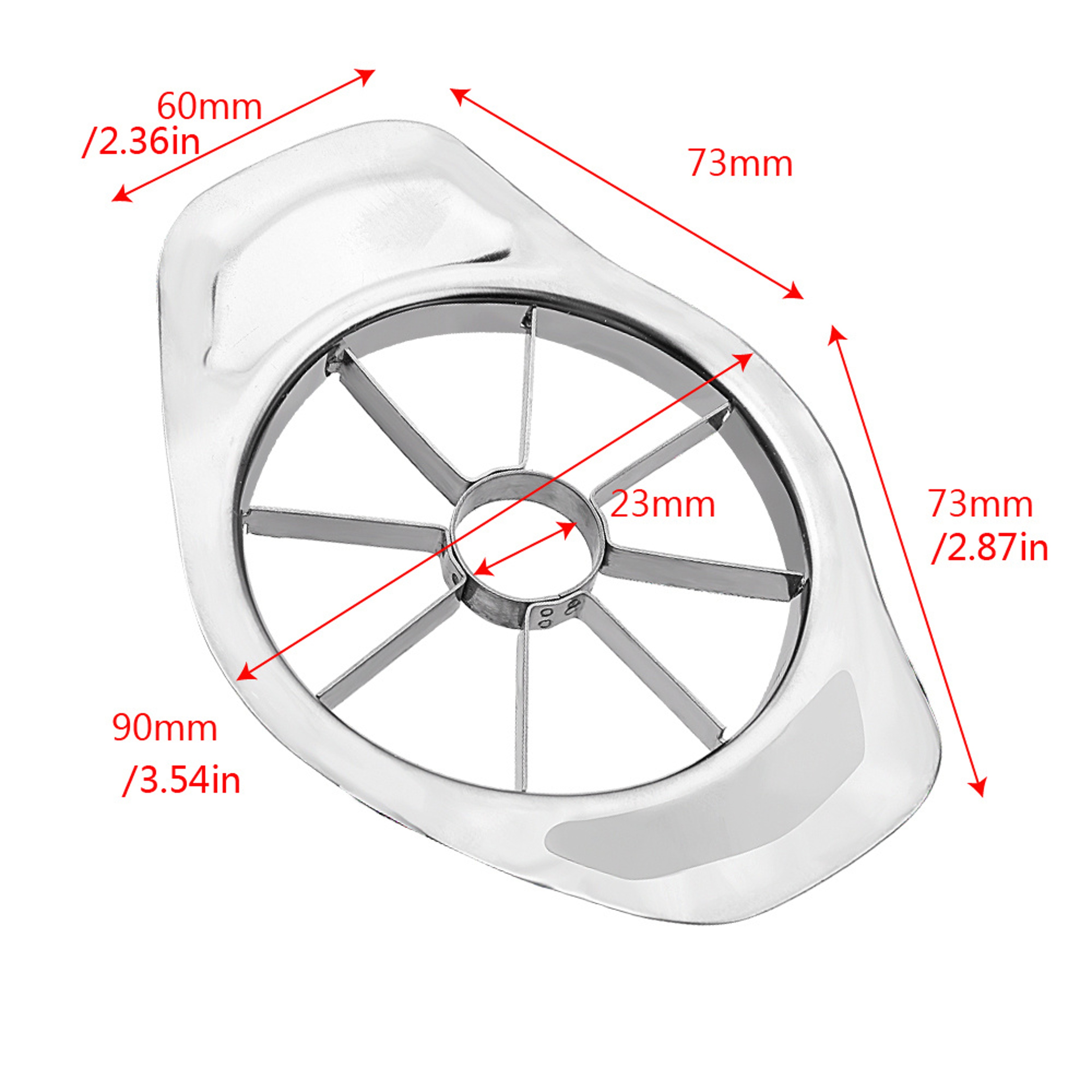Stainless Steel Apple Cutter With Comfort Handle Divider Kitchen Gadgets Fruit Vegetable Tools 5