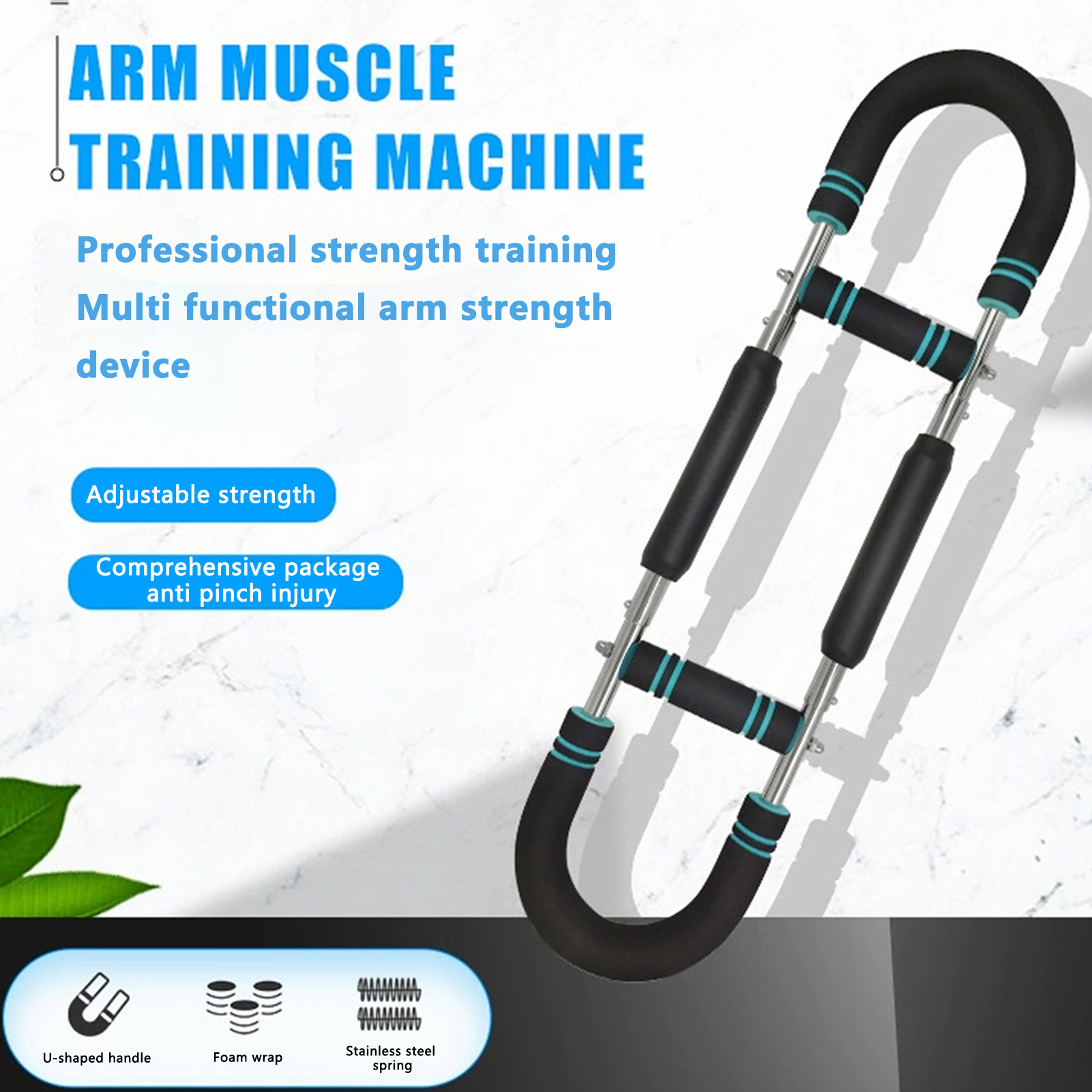 Adjustable Power Twister & Hand Gripper Home Arm Strength Trainer – view 3