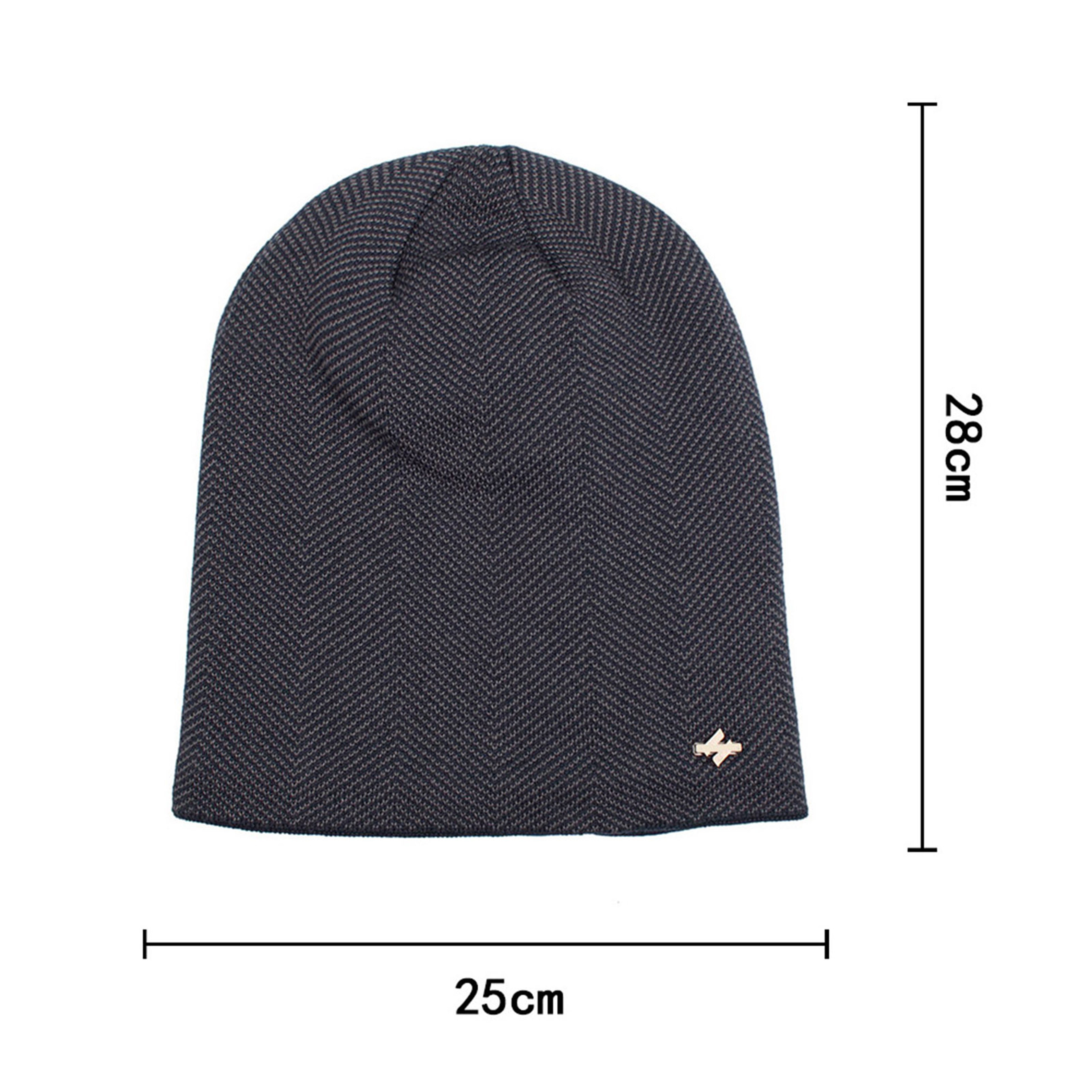 Unisex Thermal Cushion Hat Soft Touch Warm Beanie For Men Women 5