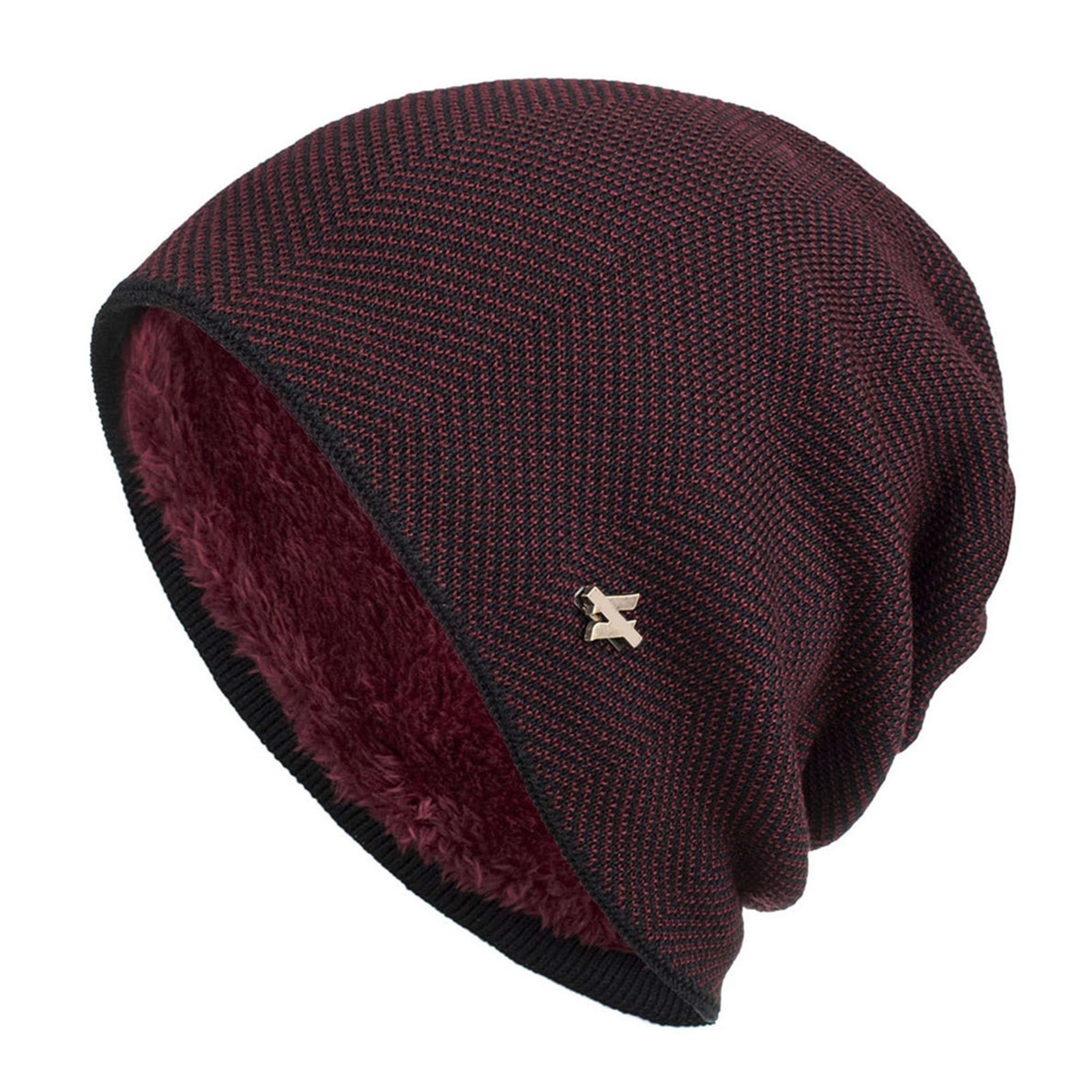 Unisex Thermal Cushion Hat Soft Touch Warm Beanie For Men Women 6