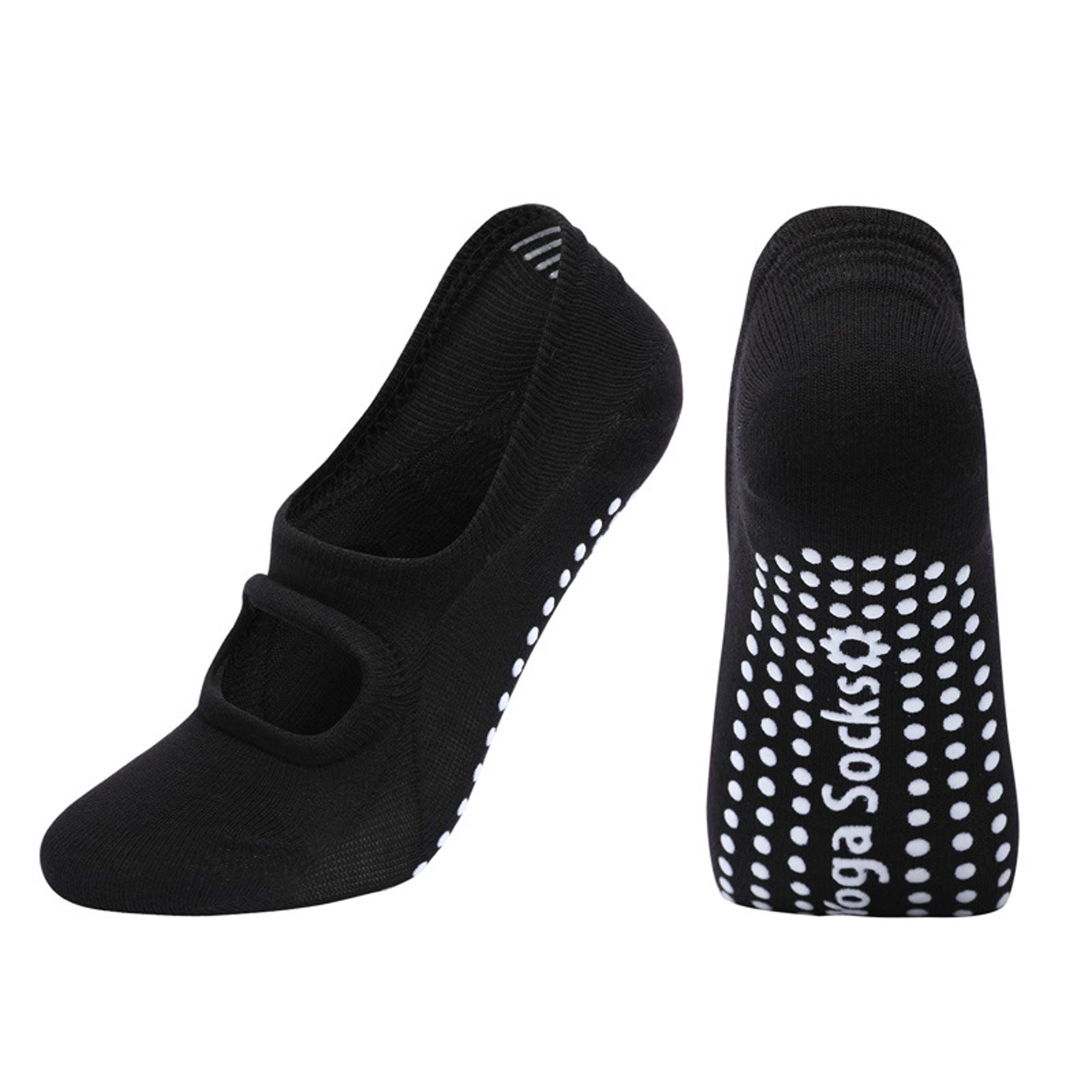 Invisible Pilates Dance Socks For Trampoline Backless Aerobics Fitness Socks Floor Yoga Socks 4