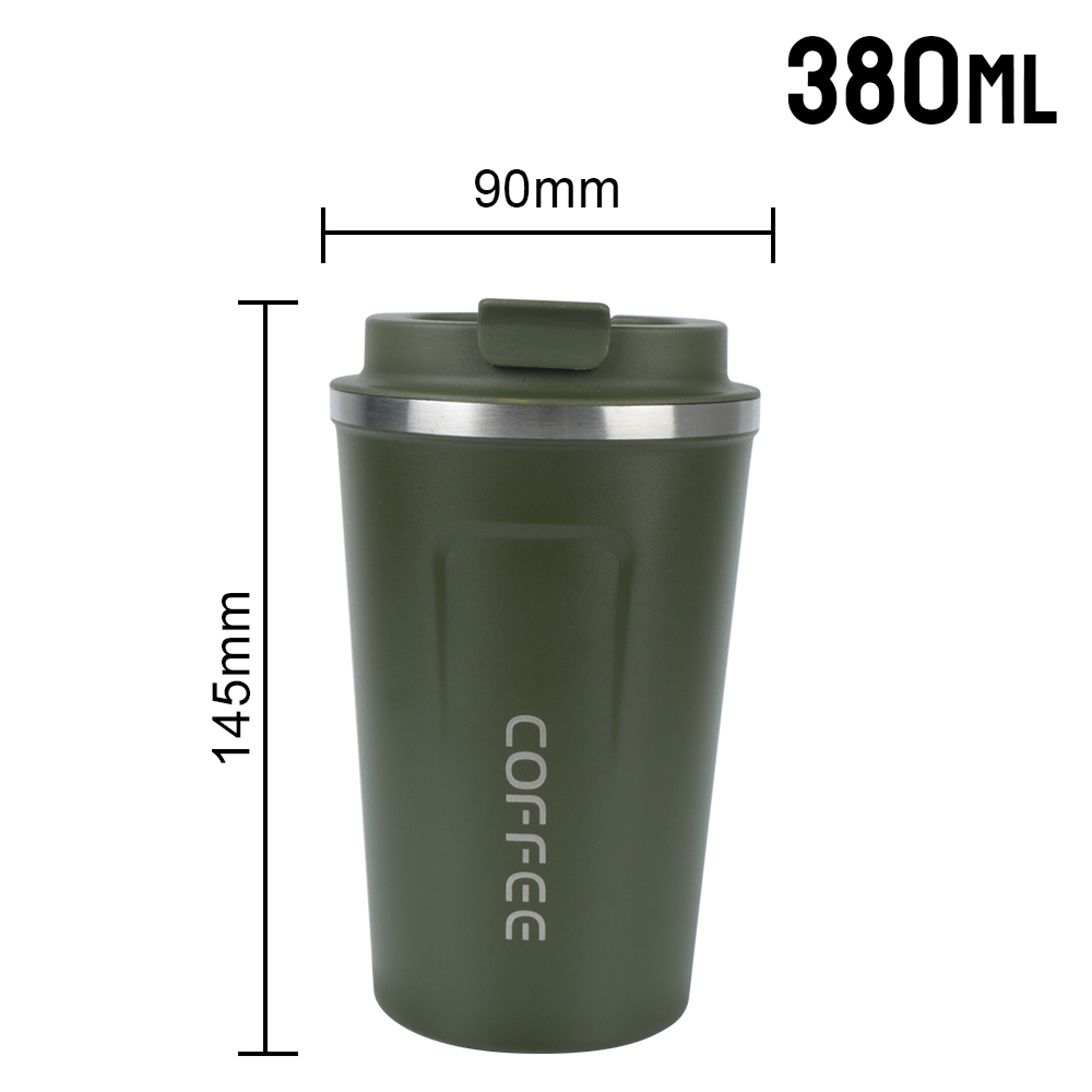 Double Stainless Steel Thermo Cafe Coffee Mug LeakProof Travel Thermos Cup Tea Water Mug BPA Free 6
