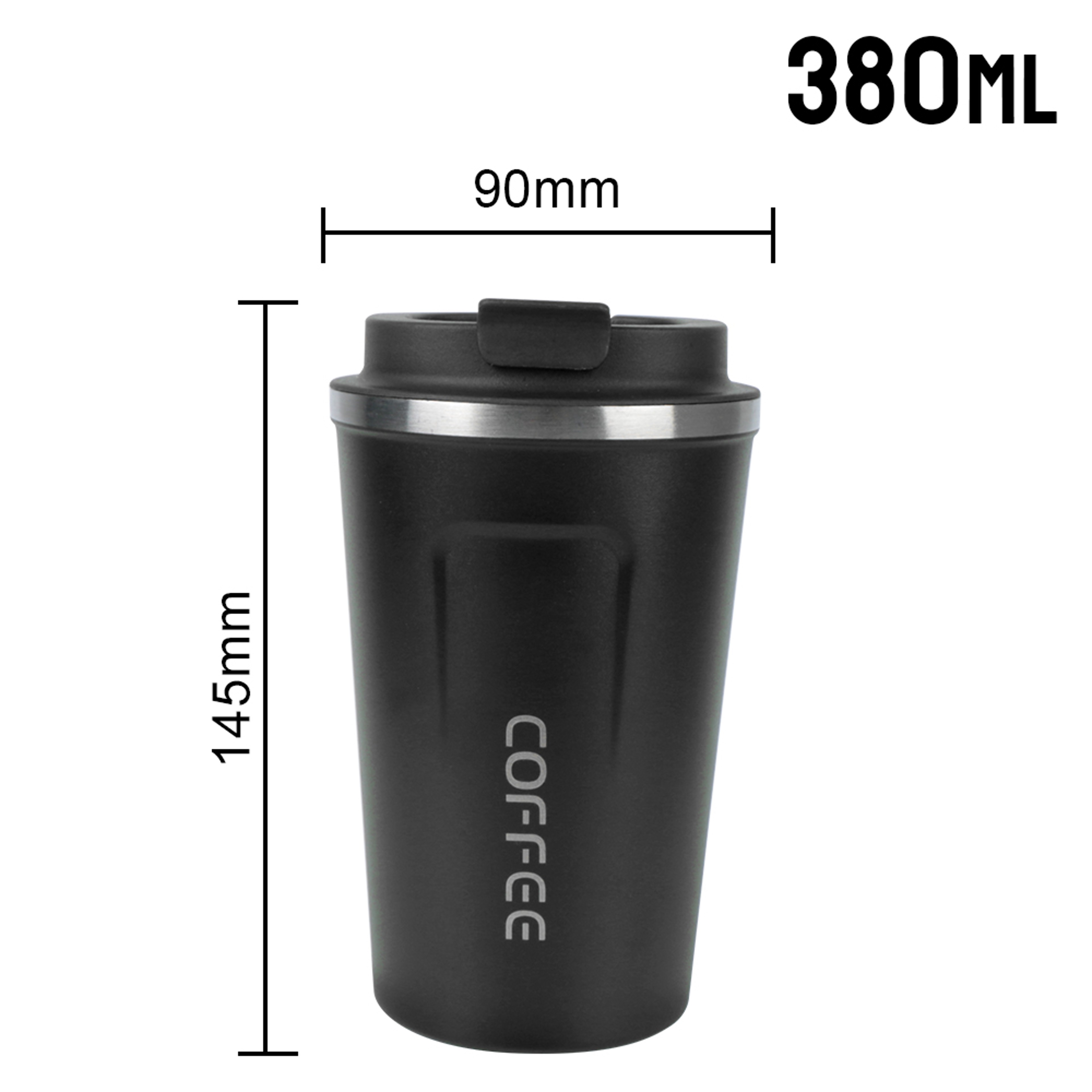 Double Stainless Steel Thermo Cafe Coffee Mug LeakProof Travel Thermos Cup Tea Water Mug BPA Free 8