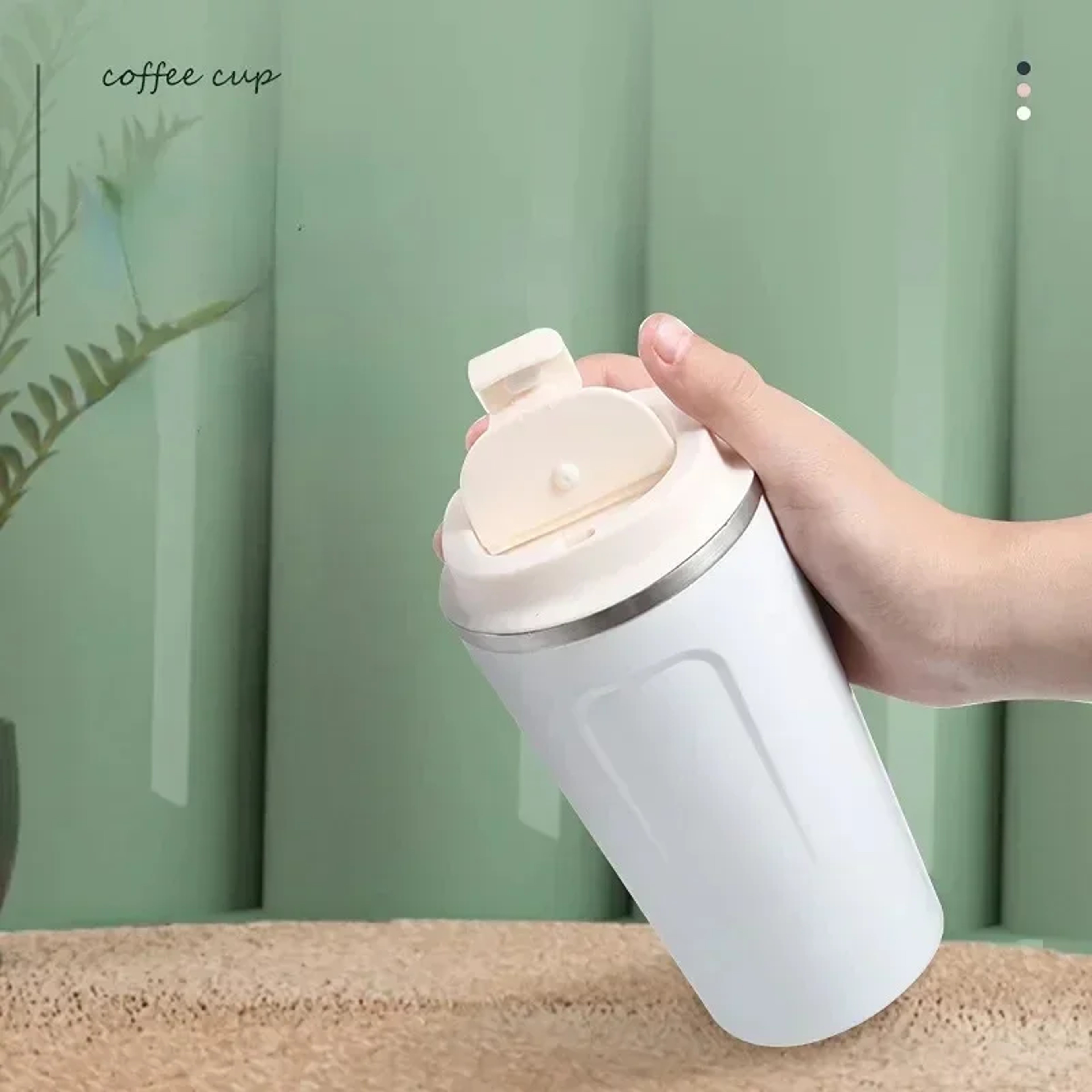 Thermal Mug Stainless Steel Coffee Cup LeakProof Thermos Bottle Insulated Flask Hot Tea Coffee Mug 8