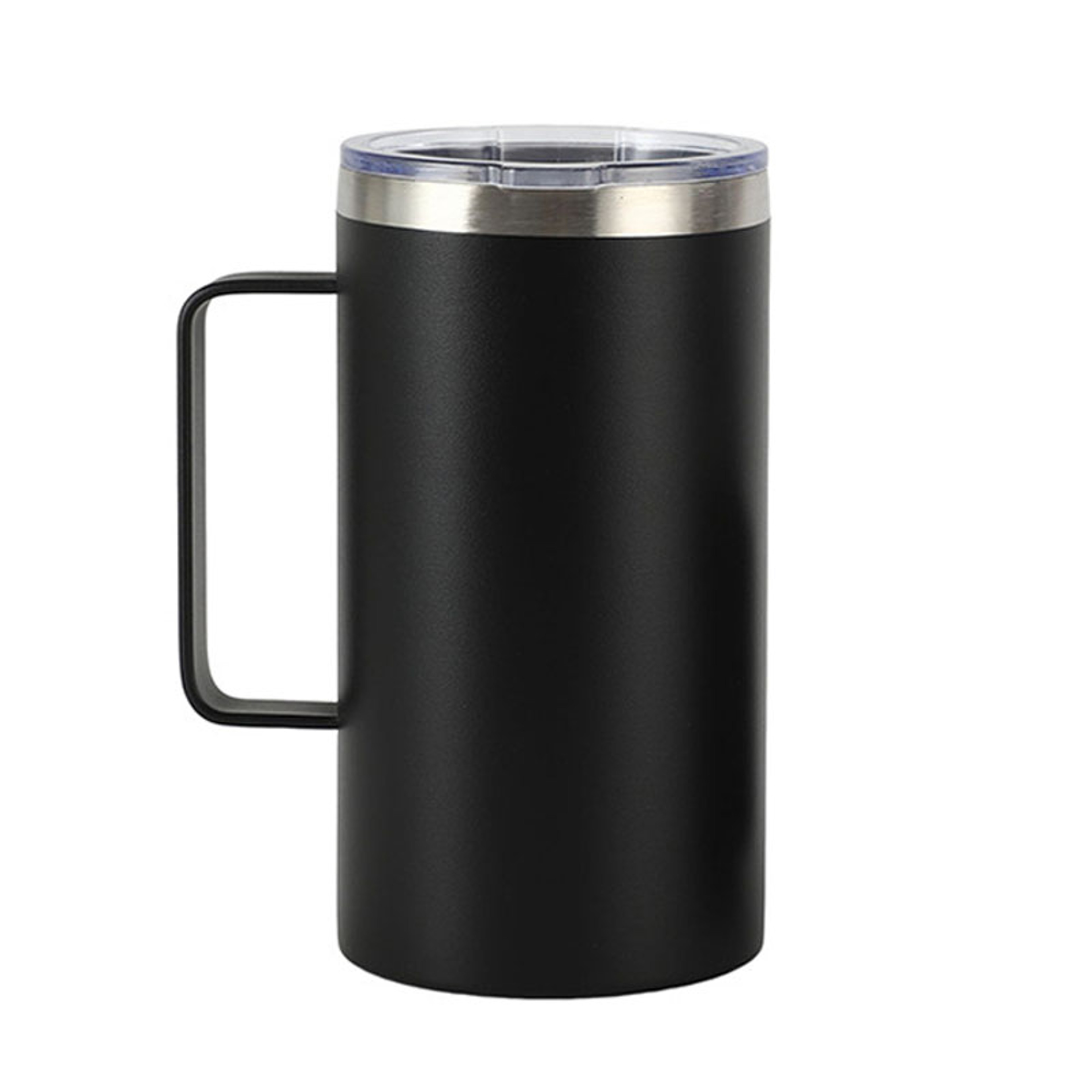Stainless Steel Coffee Mug LeakProof Thermos Insulated Travel Mug With Handle Thermal Vacuum Flask 0