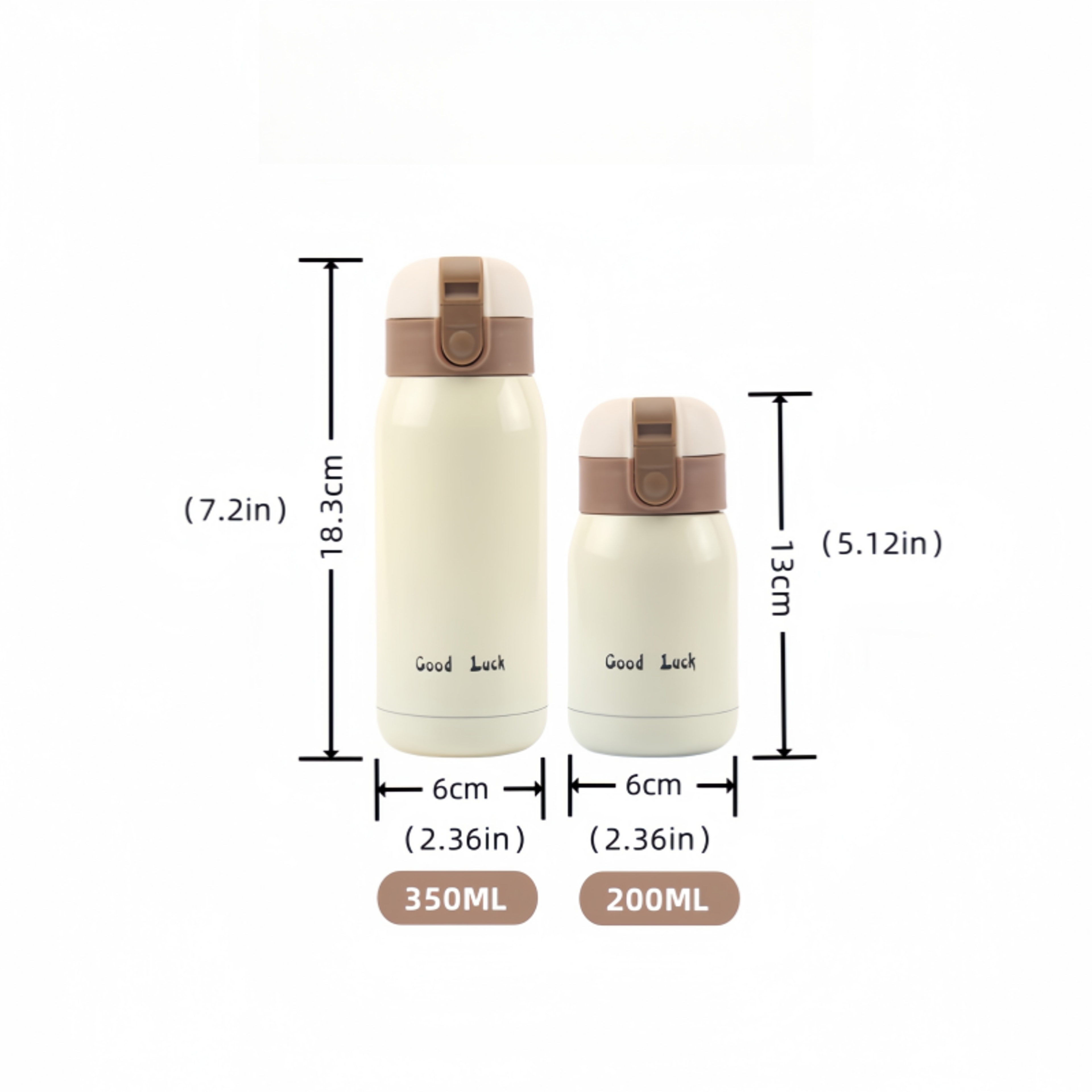 Stainless Steel Thermal Coffee Mug Cute Mini Thermos Portable Vacuum Flask Insulated Water Bottle 7