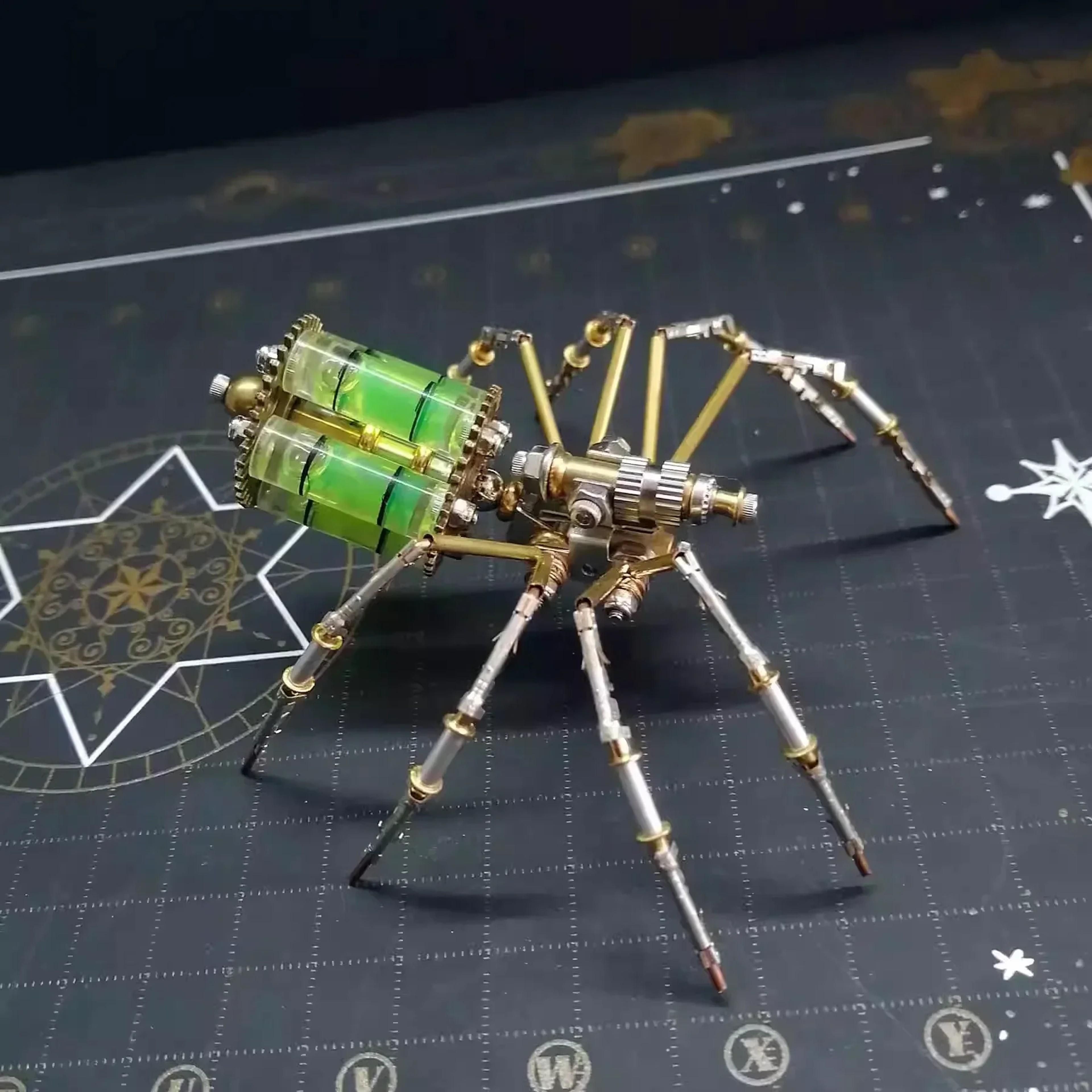 DIY Mechanical Spider Kit, Cyberpunk Metal Puzzles, Creative Insect Assembly, Handmade Metal Puzzle – view 11