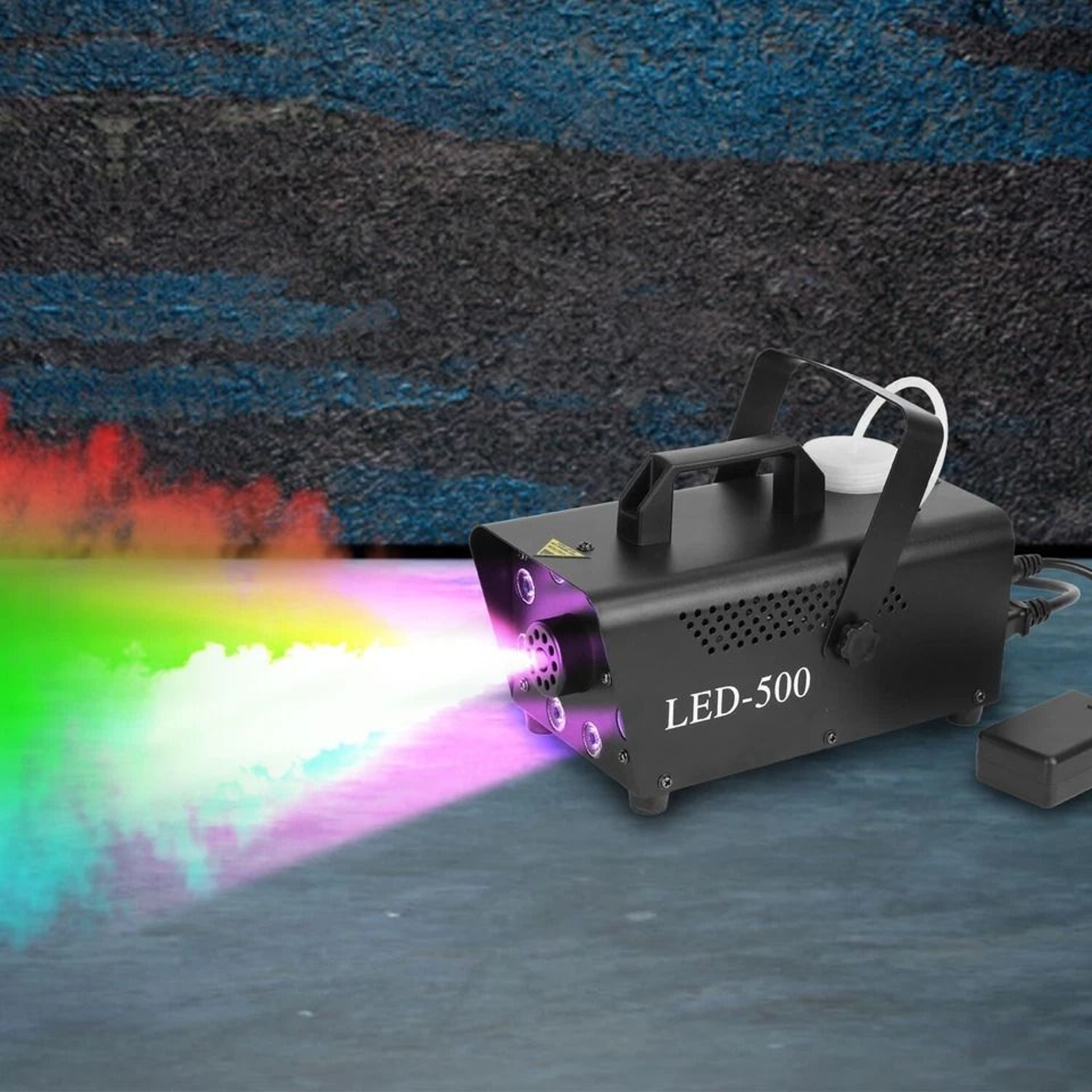 Fog Machine With LED Color Effects  Remote Control For Weddings Parties And Stage Lighting 2