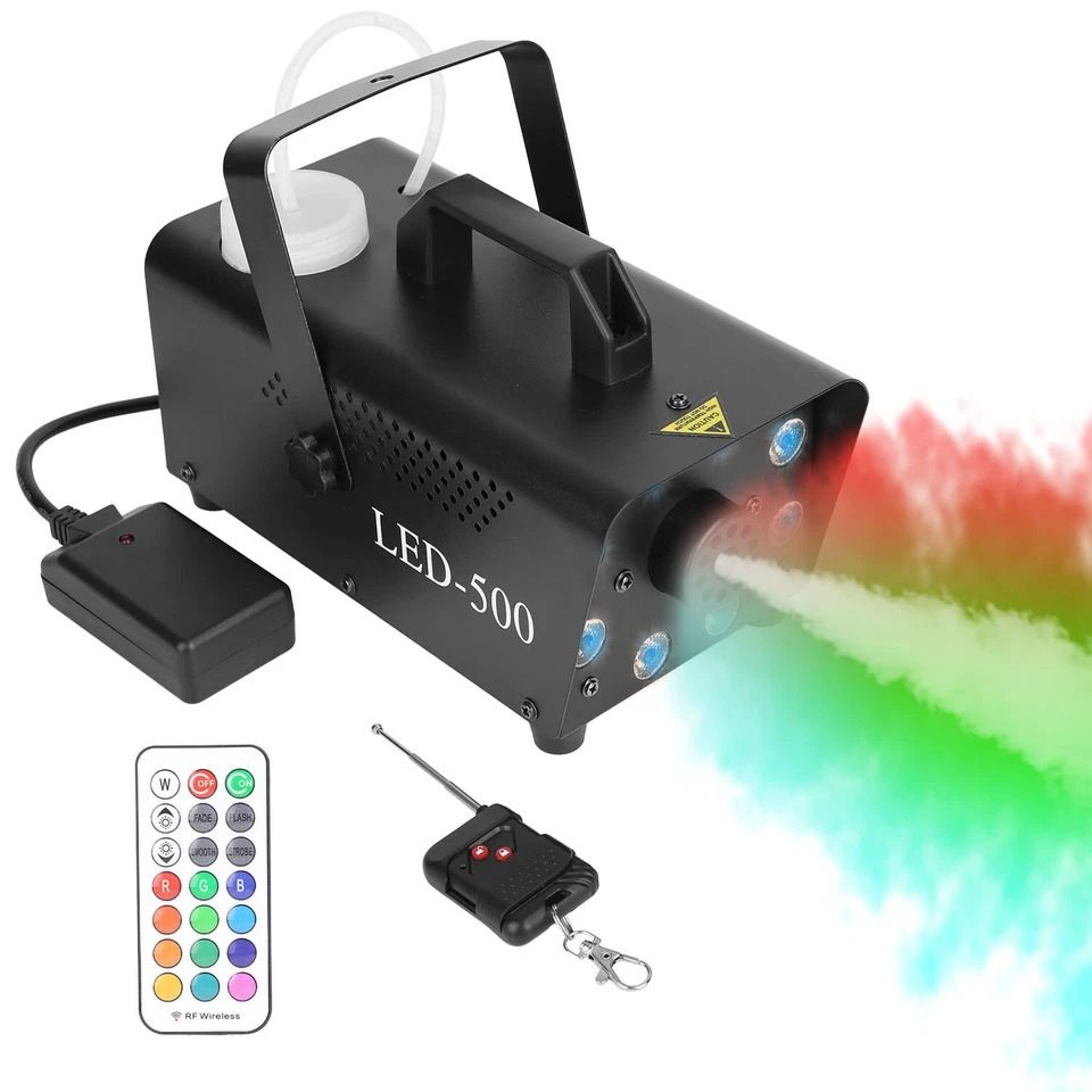 Fog Machine With LED Color Effects  Remote Control For Weddings Parties And Stage Lighting 11