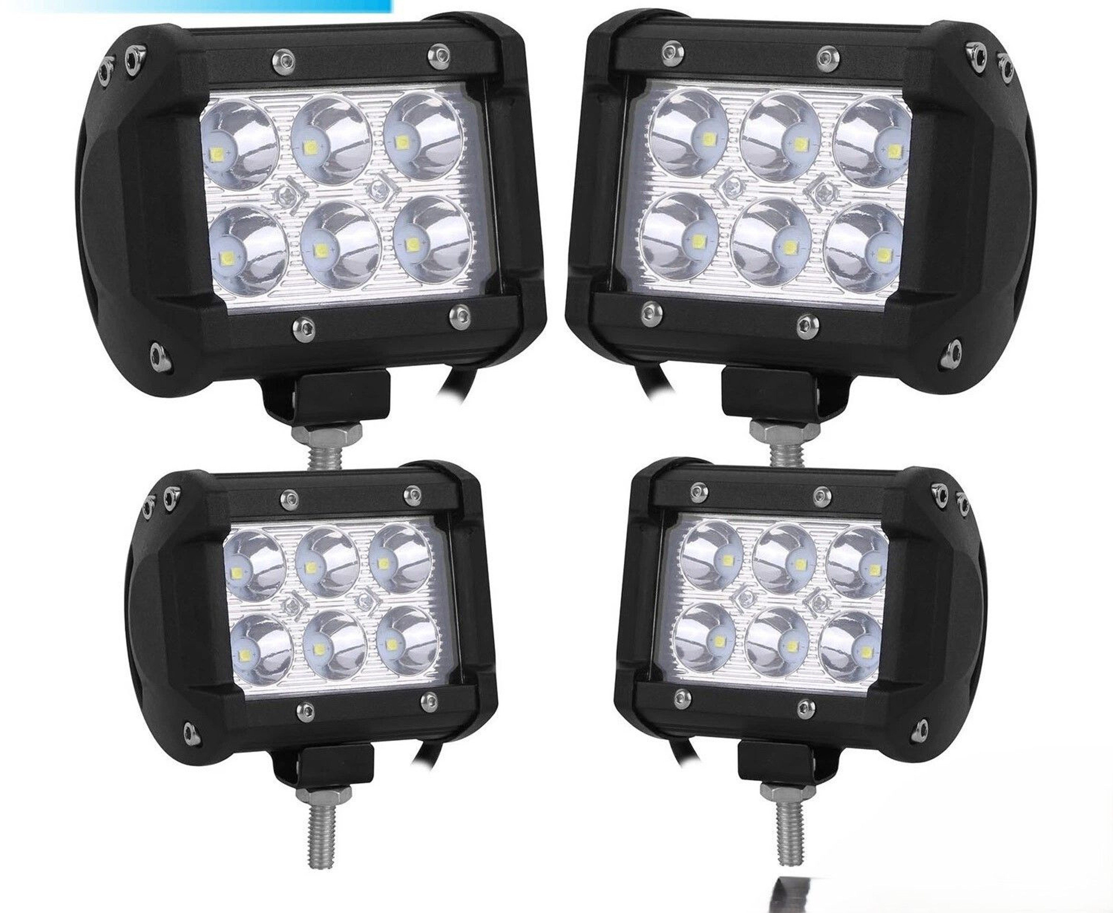 LED Spot Light OffRoad LED Fog Light Reverse Cube Pods Waterproof Lumens HighPerformance 0