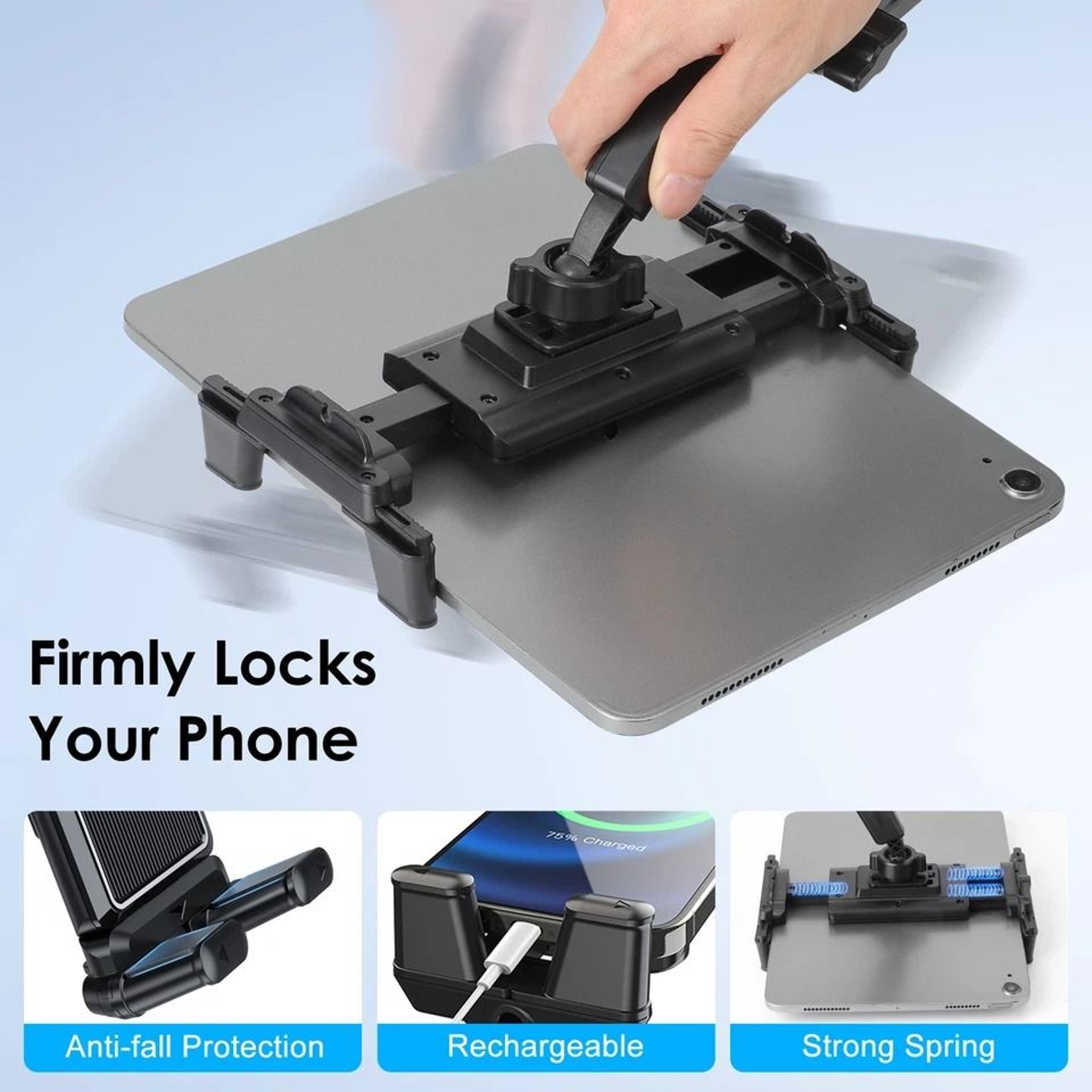 Universal Tablet Mount For Trucks Long Arm Dashboard  Windshield Holder For IPad IPhone Galaxy Tab 3