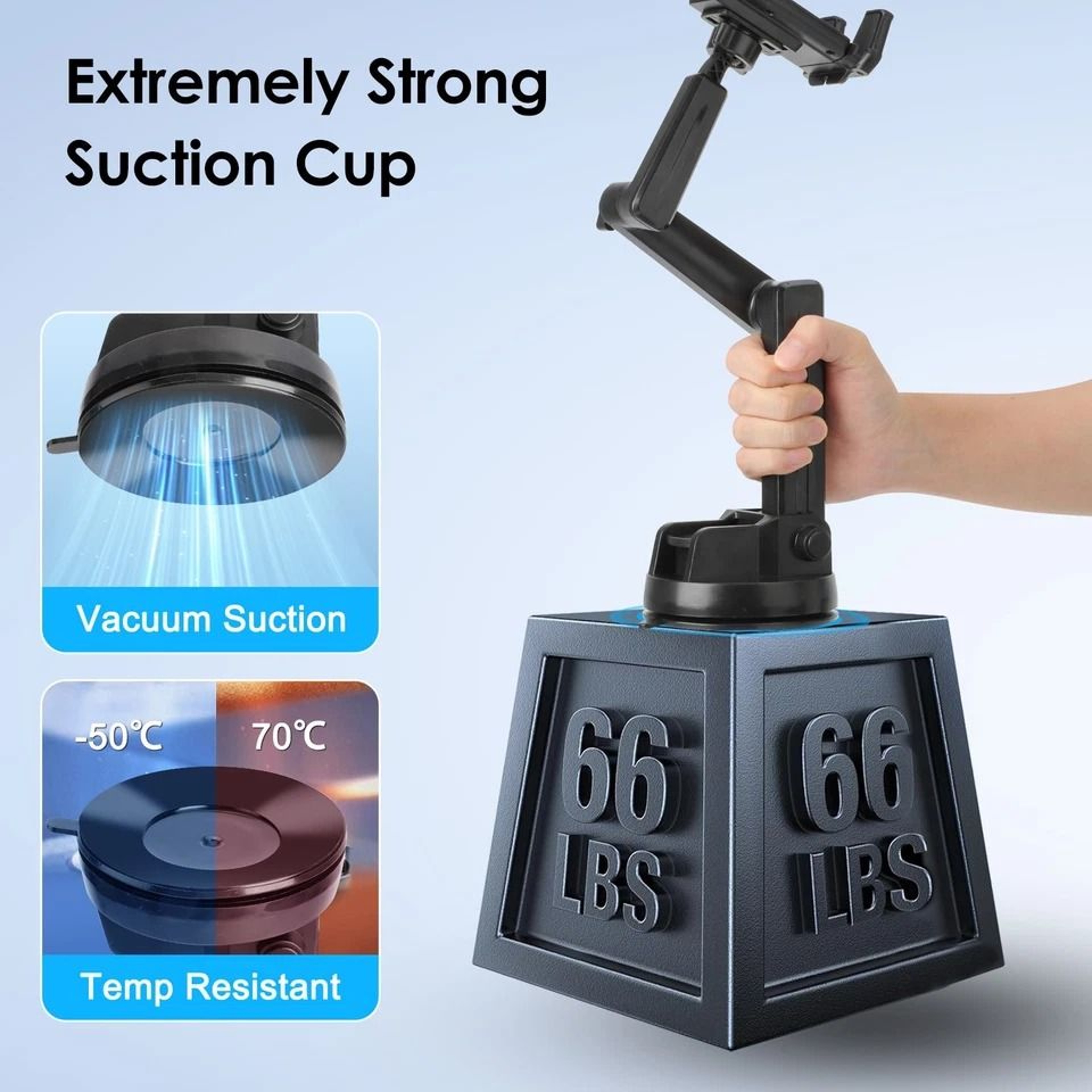 Universal Tablet Mount For Trucks Long Arm Dashboard  Windshield Holder For IPad IPhone Galaxy Tab 5