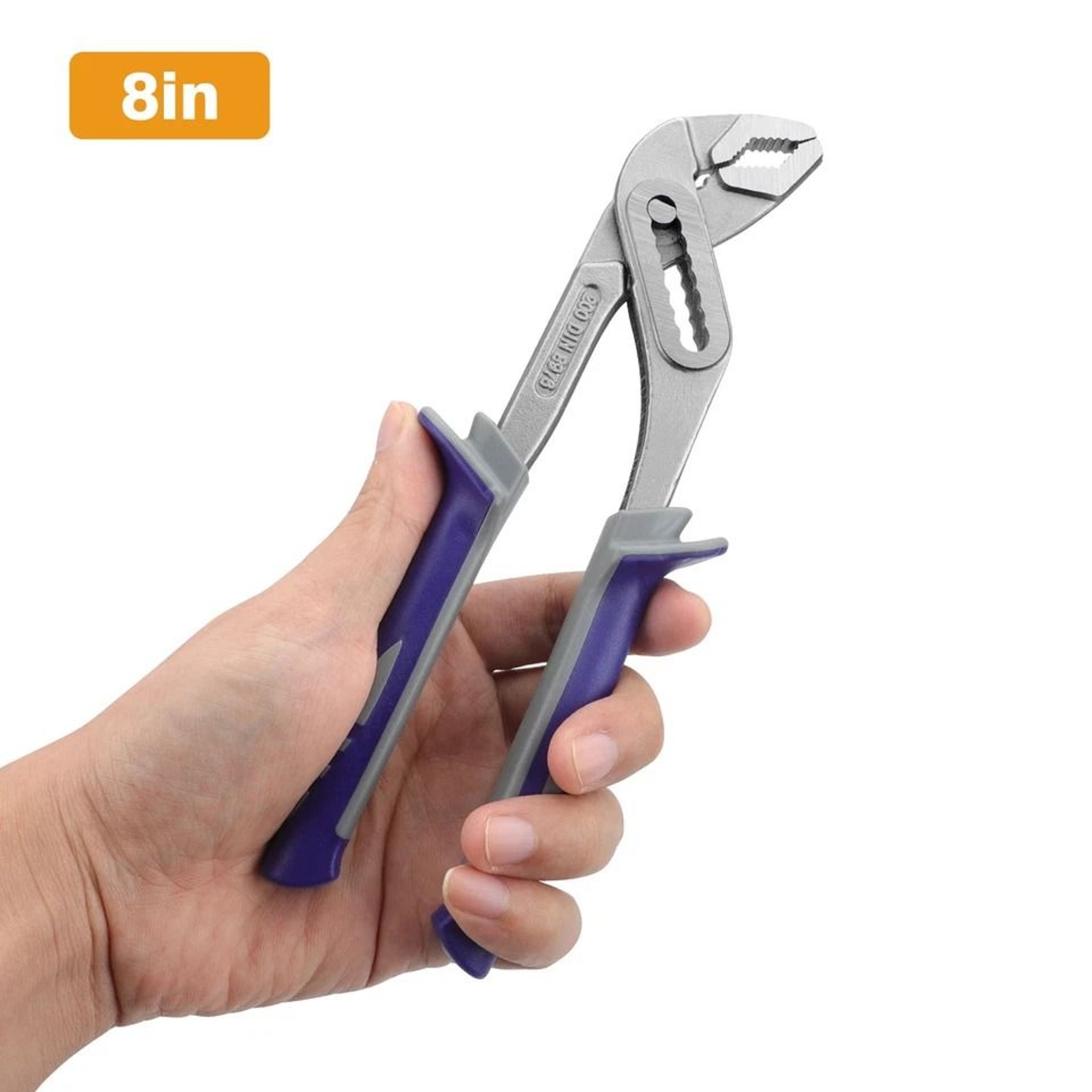HeavyDuty Set Adjustable Water Pump Pliers V Jaw Tongue Groove PliersProfessional Plumbing Tools 1