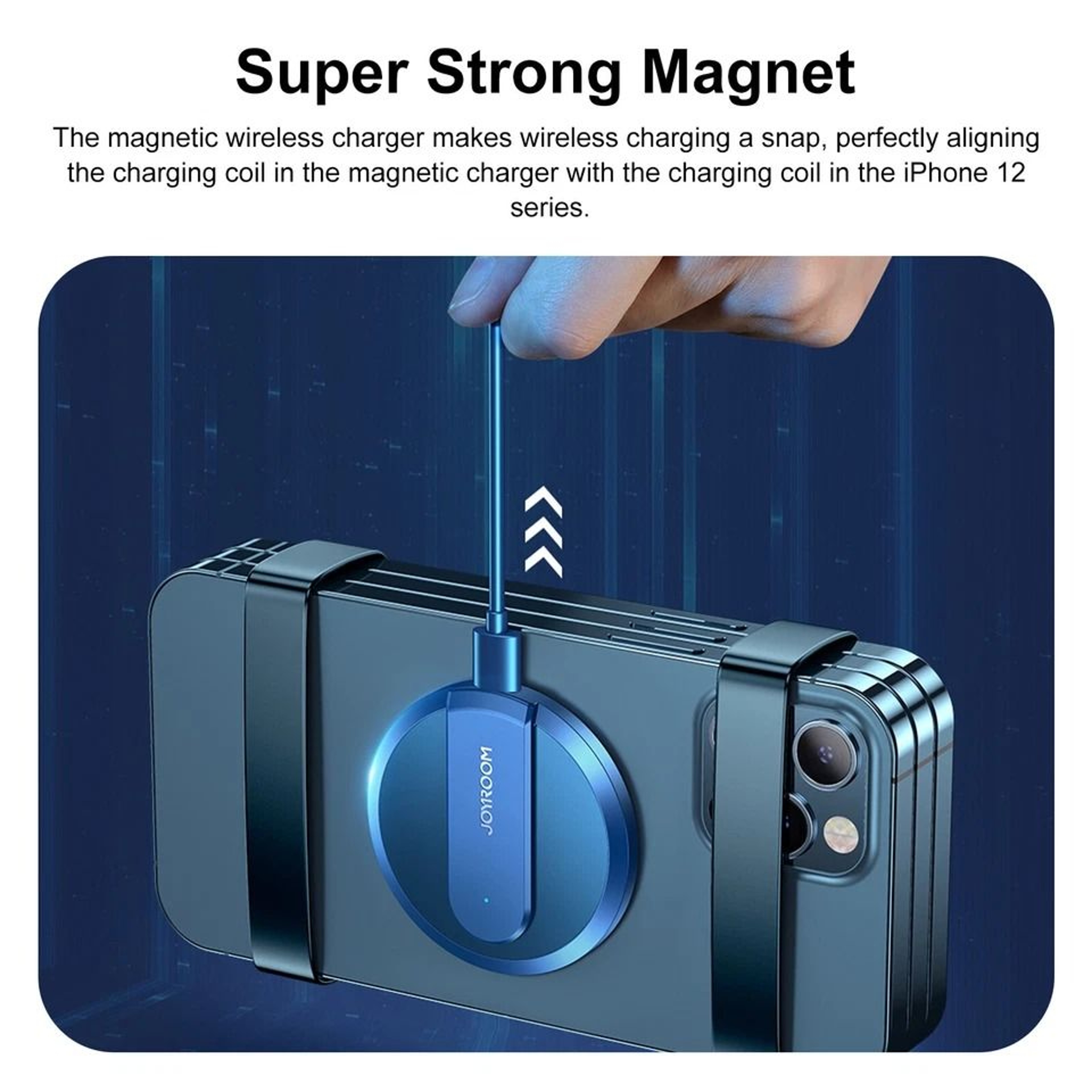 Wireless Magnetic Fast Charger Qi Universal Charging Pad For IPhone Series Samsung  Huawei Devices 7