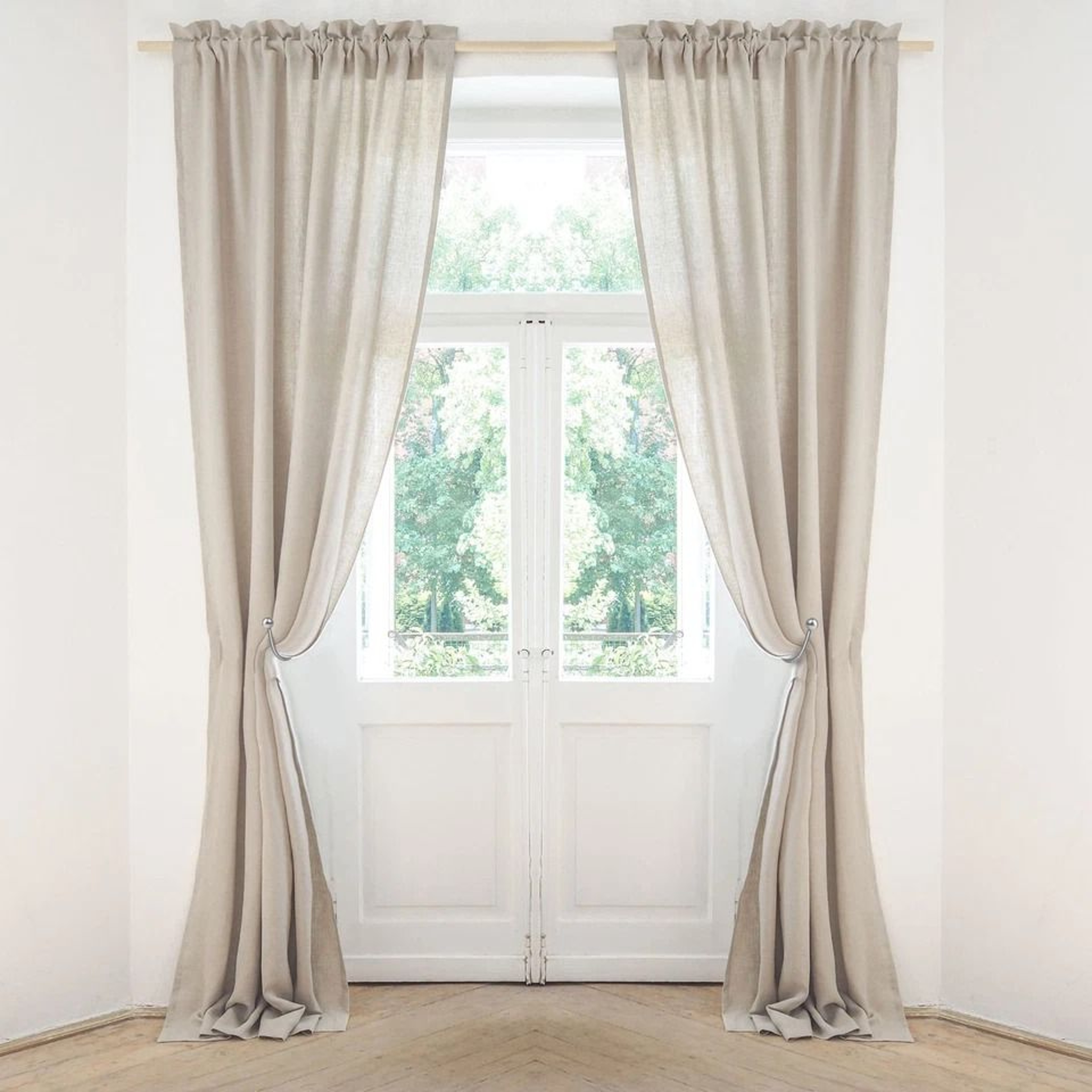Mounted Drapery Tiebacks Curtain Holdback Wall Curtains Holder Aluminum Alloy Hooks For Elegant Hom 2