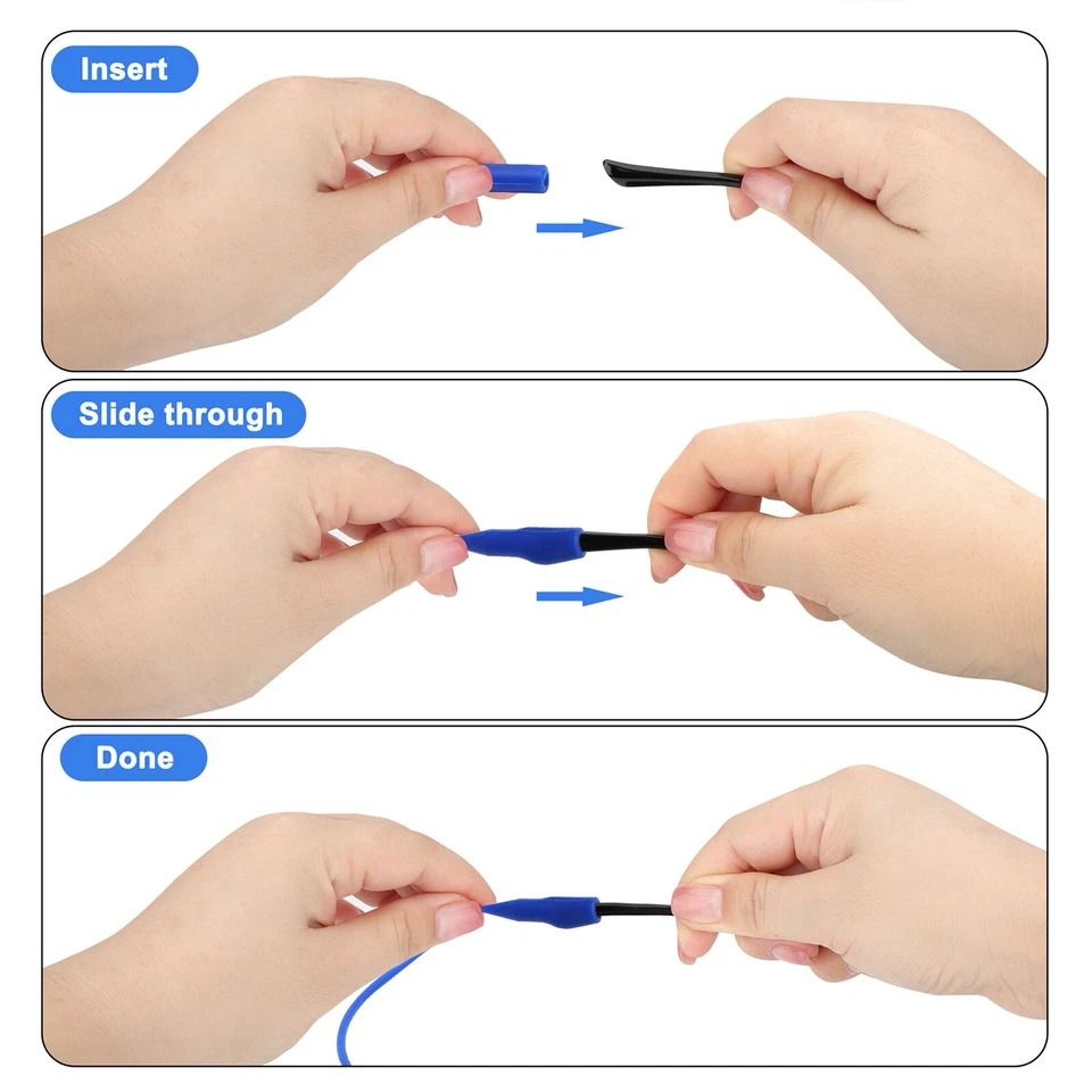 Antislip Silicone Glasses Straps Colorful Eyewear Retainers Flexible And Durable For Sunglasses And 2
