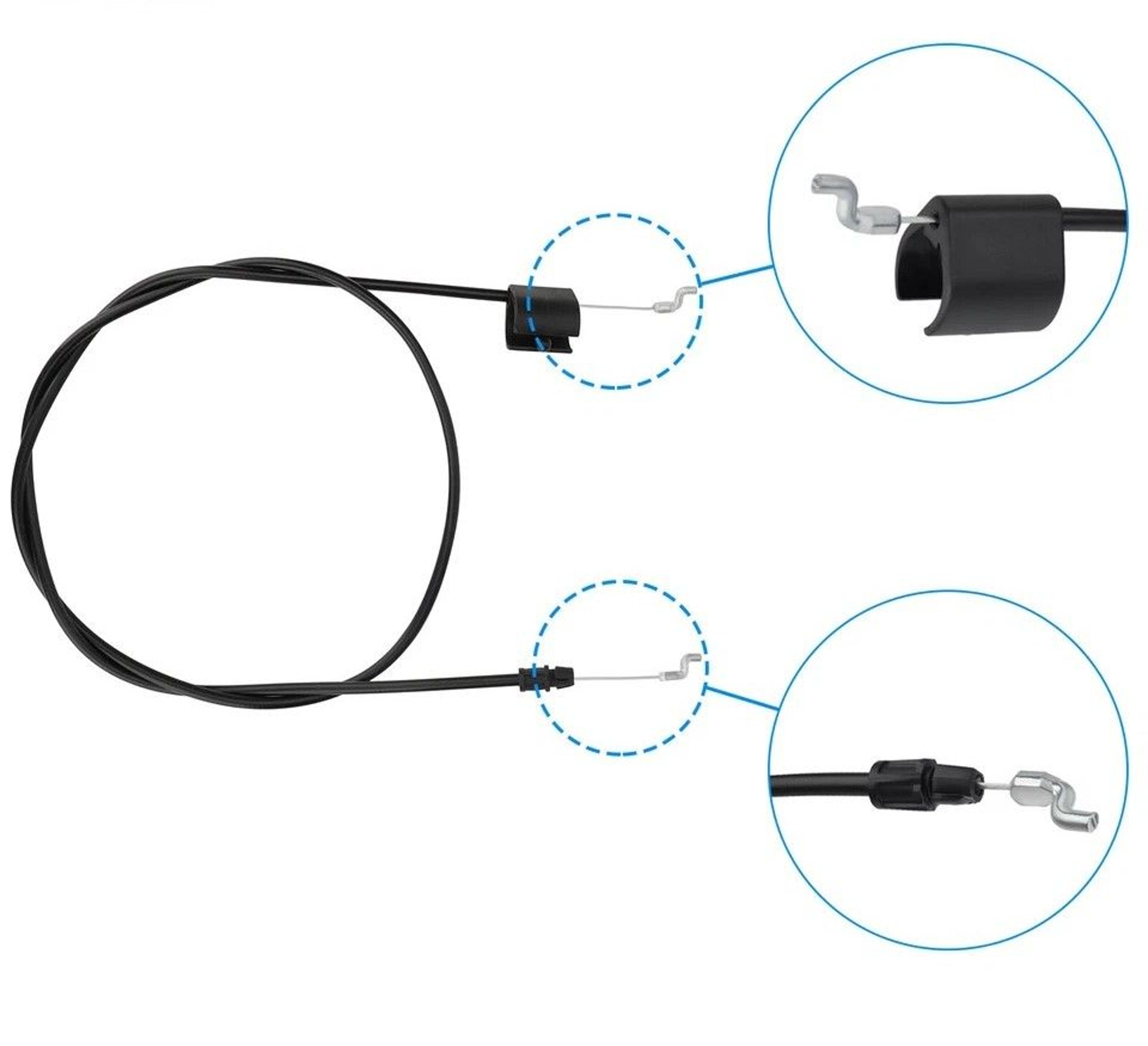 Replacement Control Cable For Lawn Mower Engine Zone Cable For Husqvarna Poulan Poulan Pro Roper 0