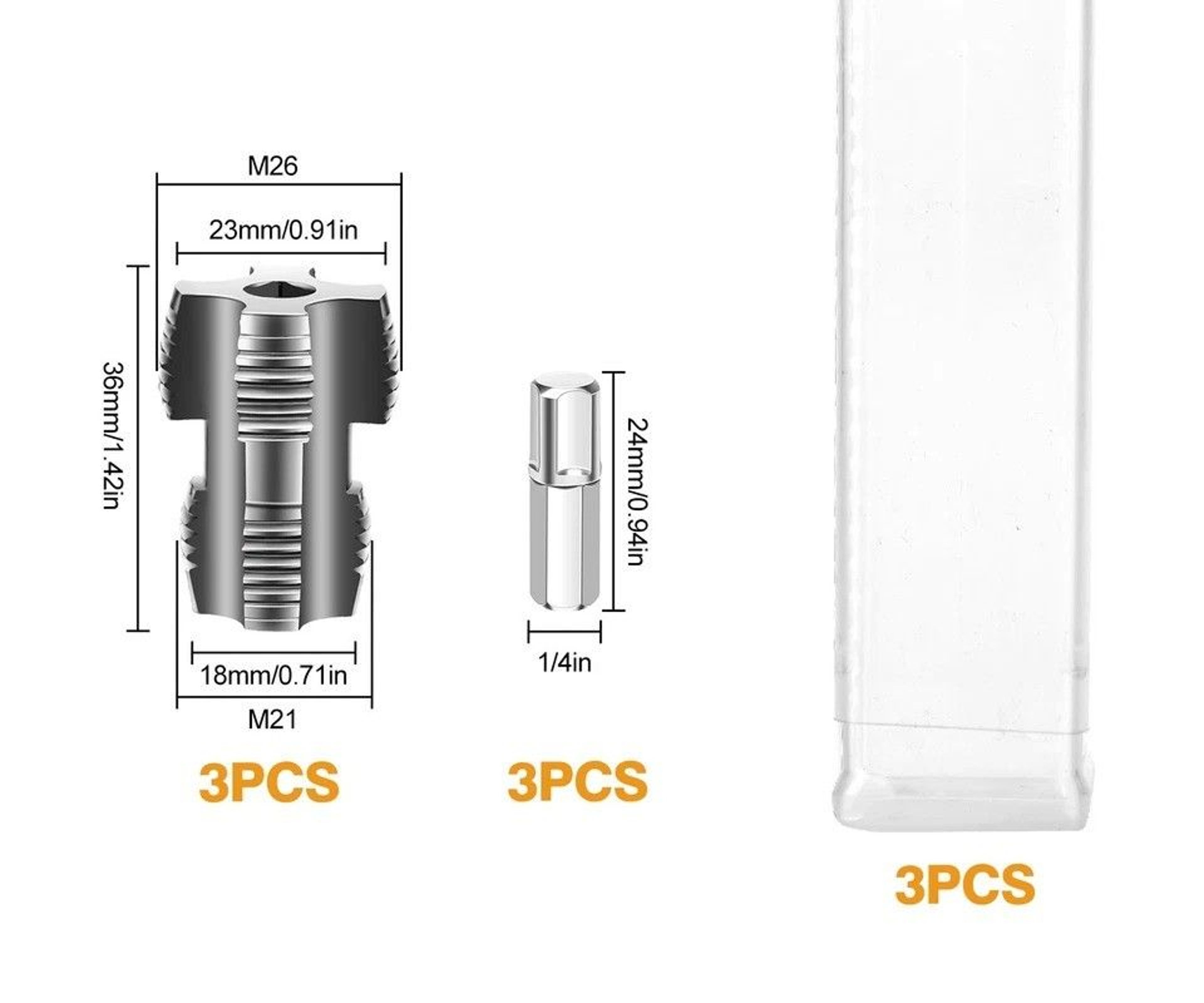 Faucet And Pipe Threads Fixer Plumbing Internal Thread Repair Kit 8