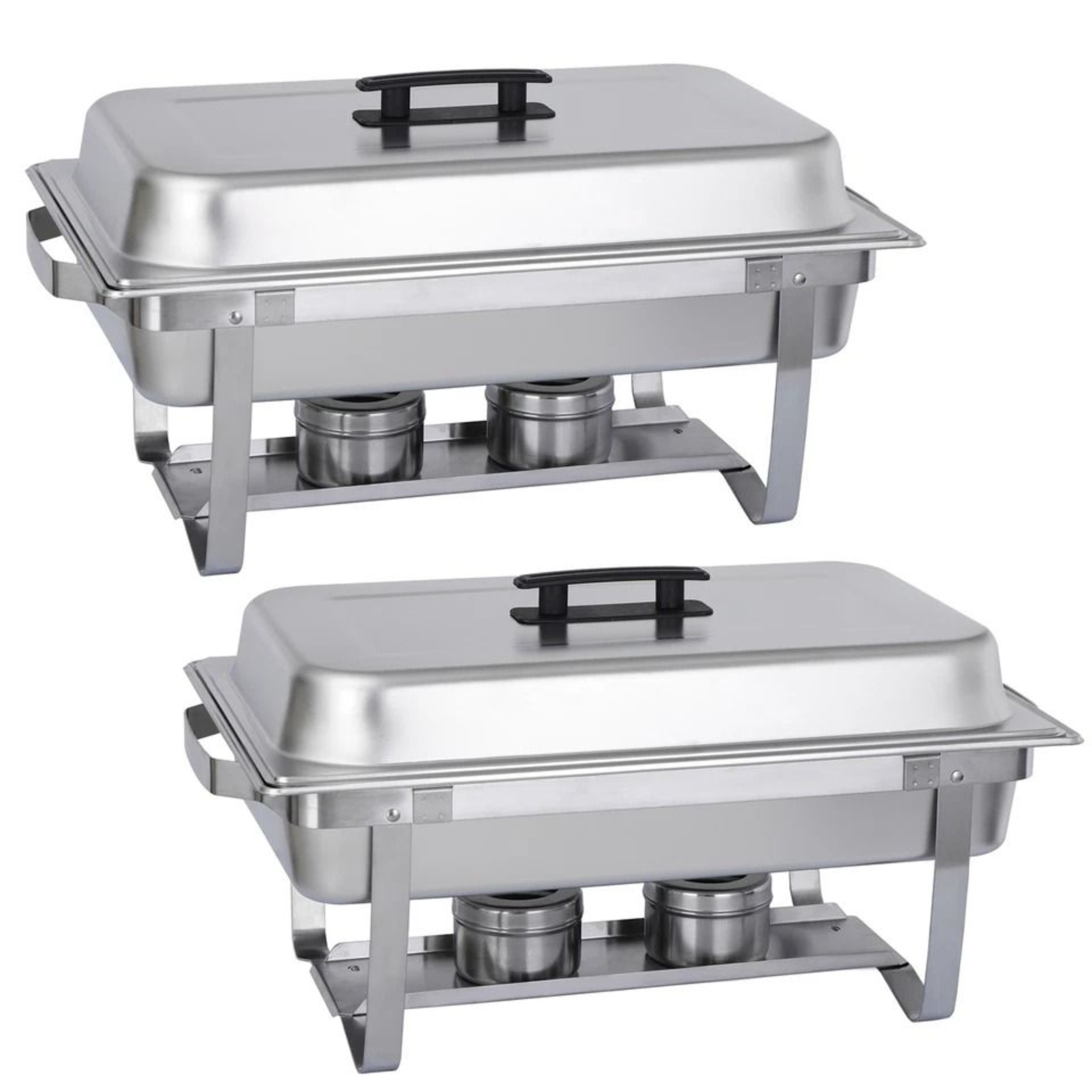 Food Warmer Chafer Chafing Dishes Stainless Steel Durable Foldable Frame Professional Catering Use 5