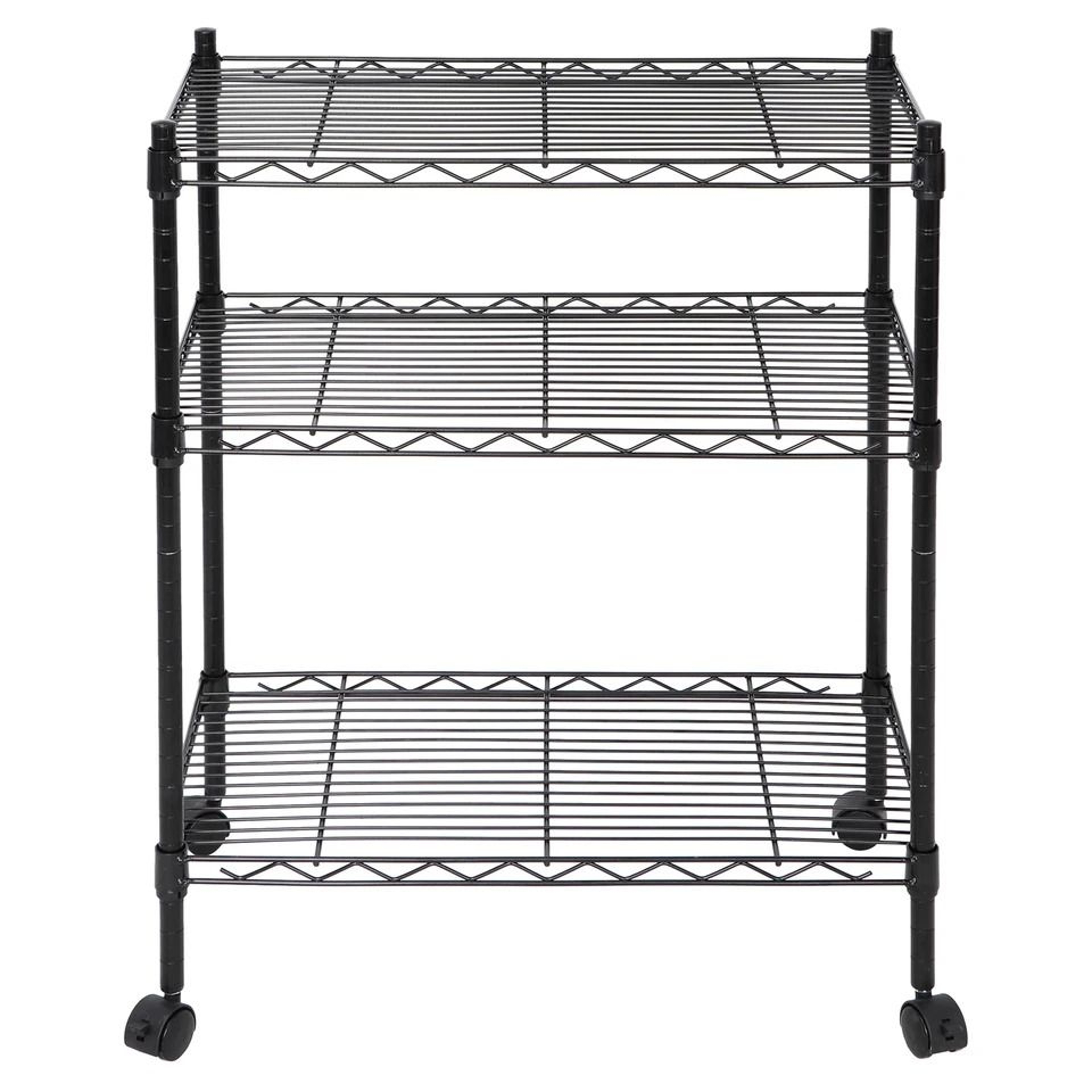Metal Rack Shelves Shelf Storage Shelving Unit Adjustable Steel Wire Shelf 3Shelf Organization For  5