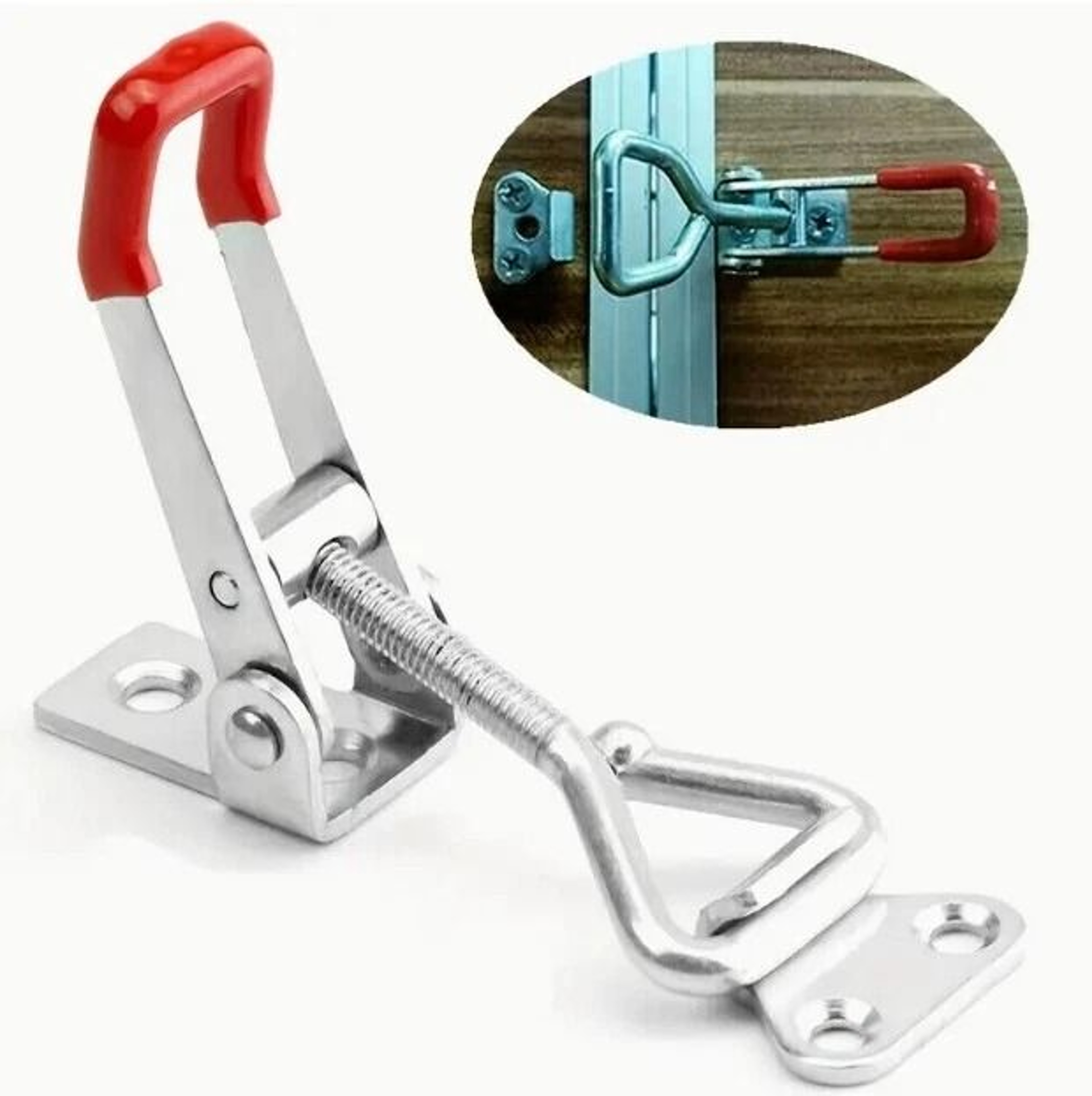 Lock Clamp For Boxes Case Heavy Duty Steel Toggle Latch Catches Load Capacity 5