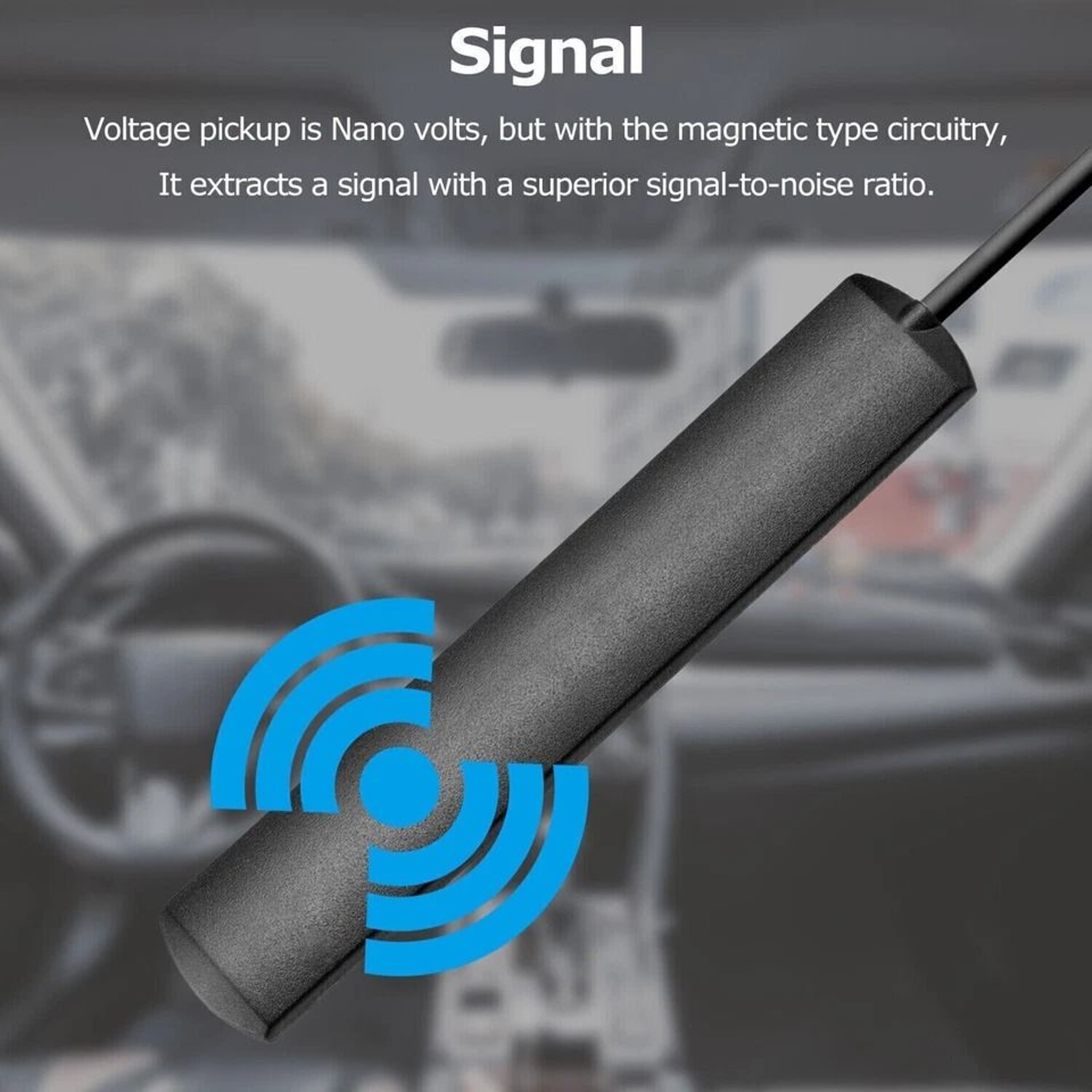 Universal AMFM Radio Antenna Car Interior Hidden Amplified Antenna For Electronic Stereo 3
