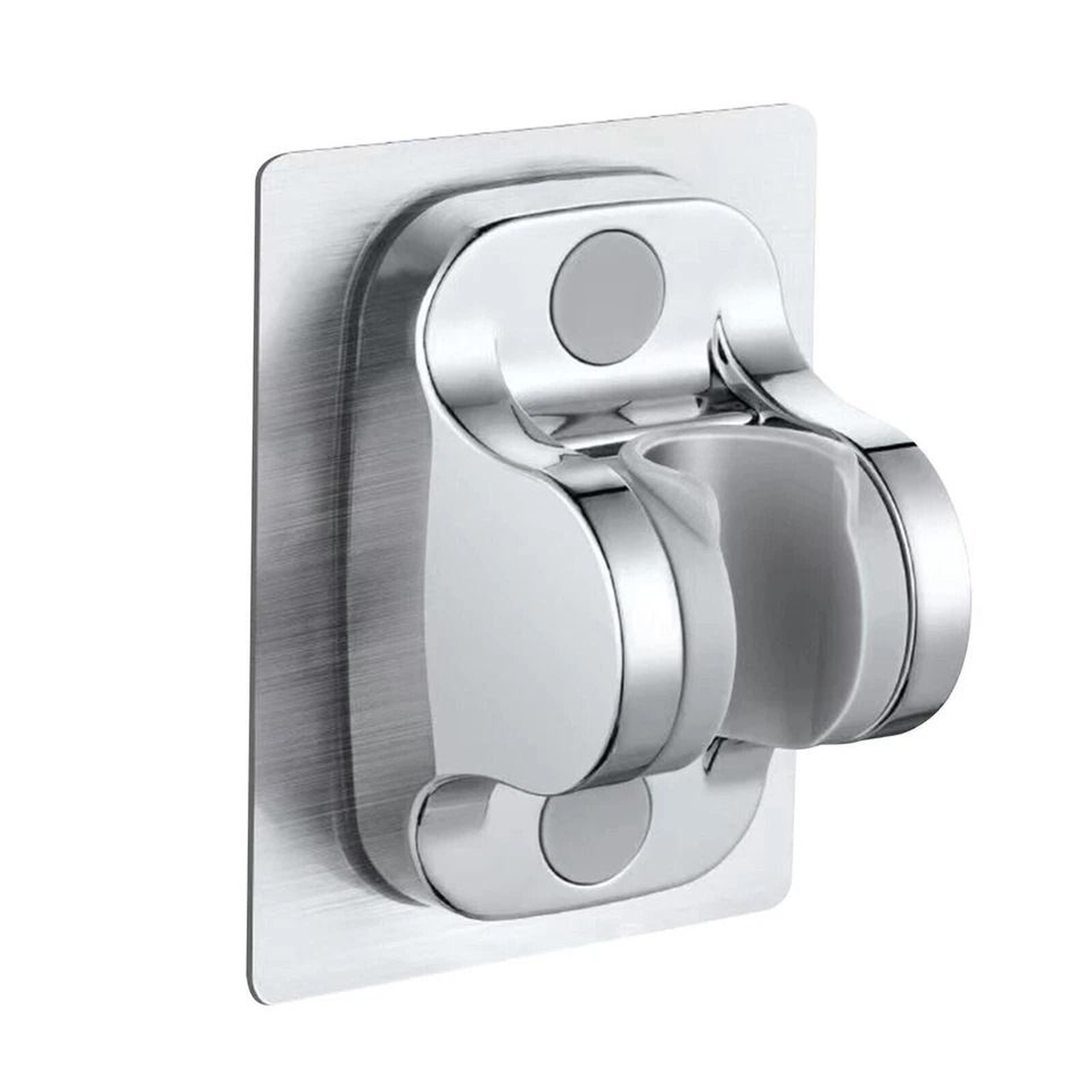 Adjustable Wall Mount Shower Bracket Self Adhesive Handheld Shower Head Holder No Drill Shower Moun 2