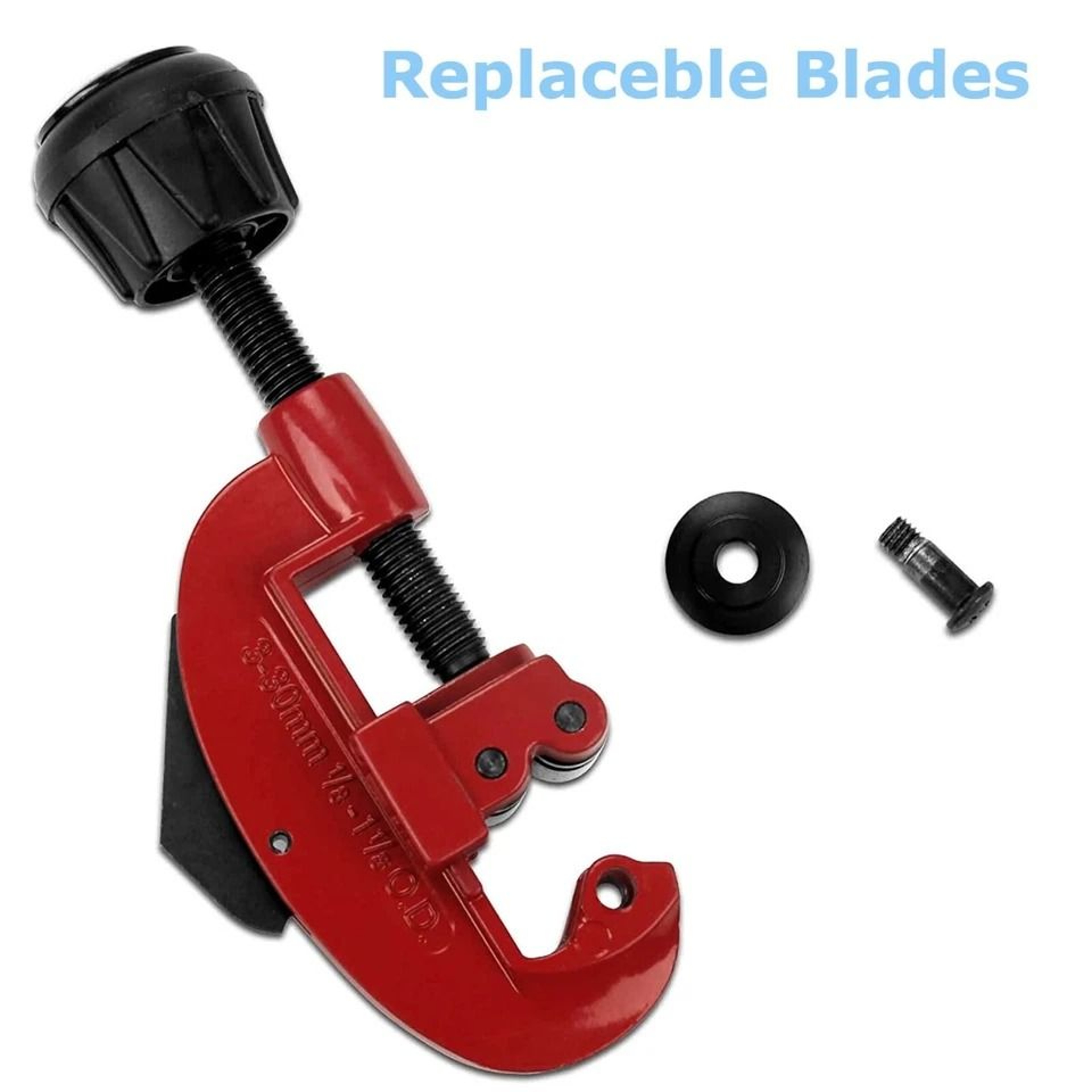 Mini Pipe Tube Cutter WorkShop Tubing Cutter For Copper Brass Aluminum PVC HVAC Plumbing 4
